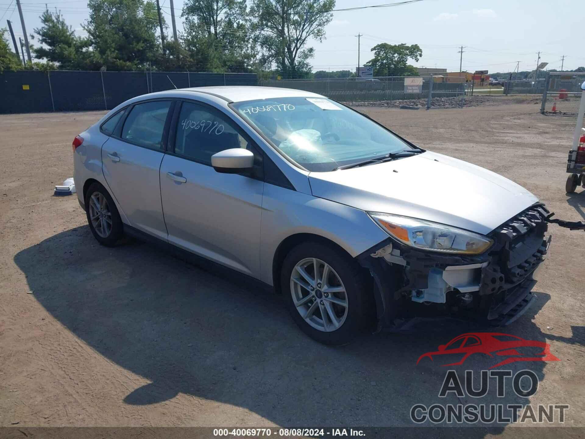 FORD FOCUS 2018 - 1FADP3F26JL321098