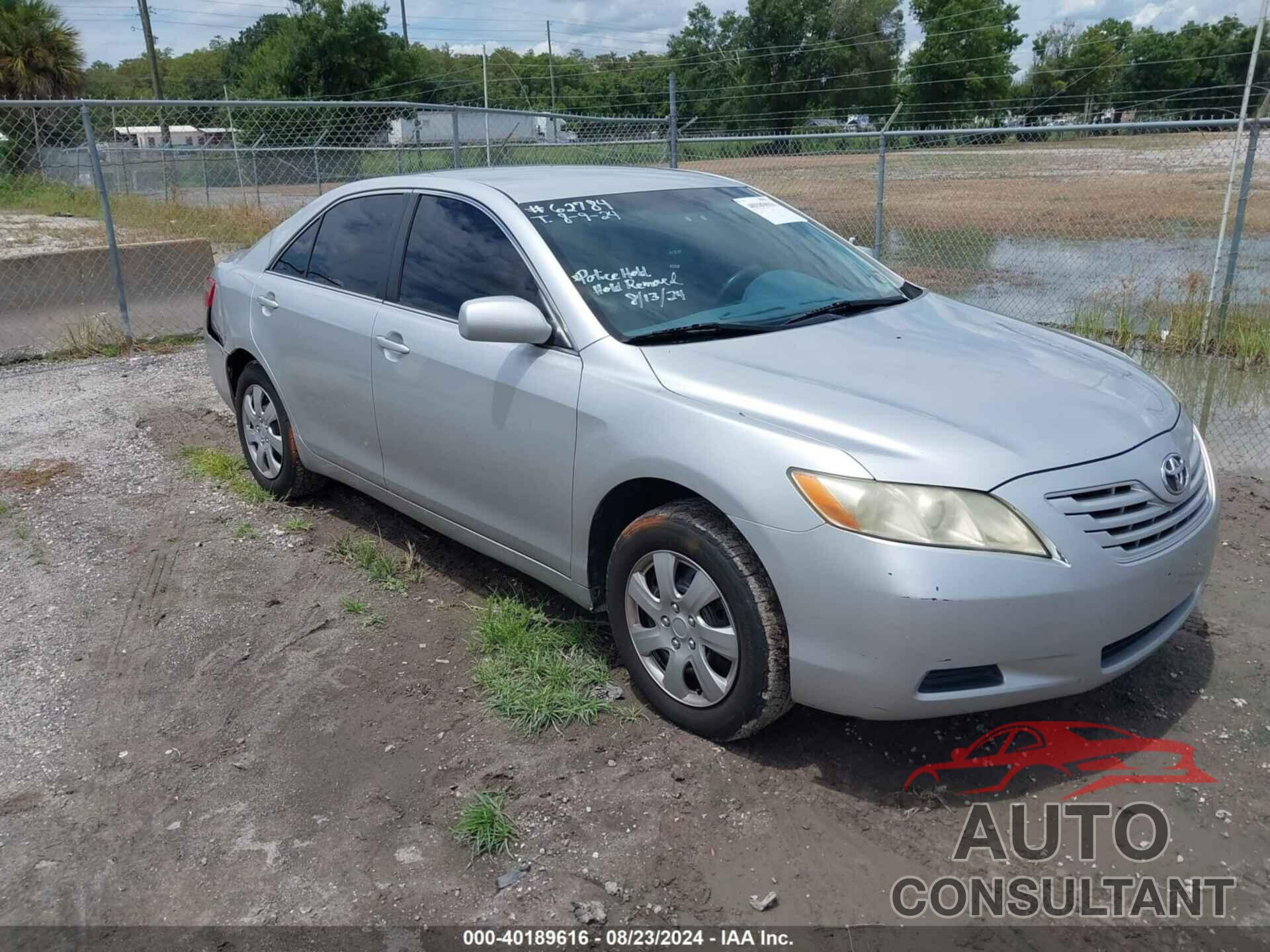 TOYOTA CAMRY 2009 - 4T1BE46K99U286782