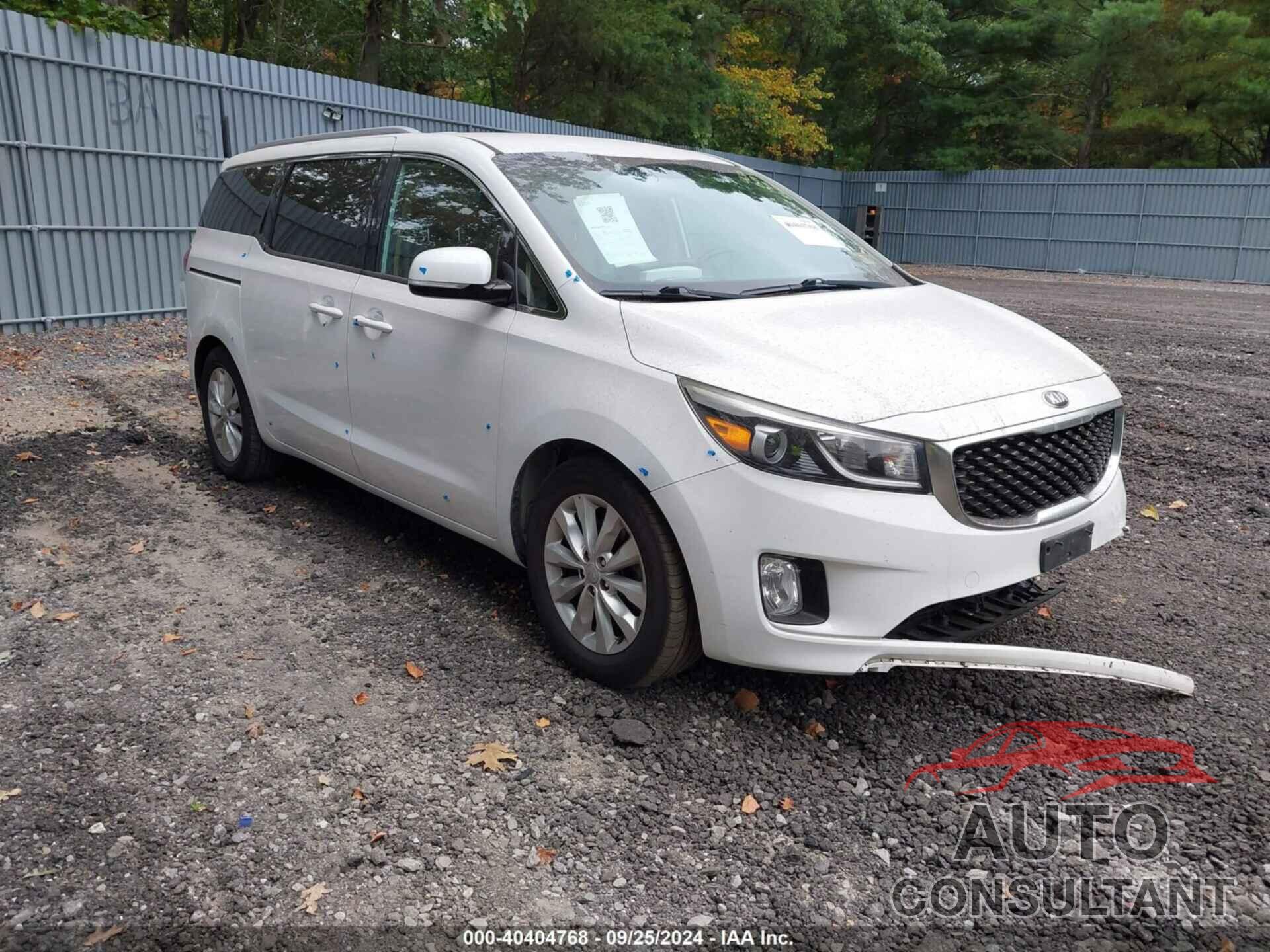 KIA SEDONA 2016 - KNDMC5C10G6144083