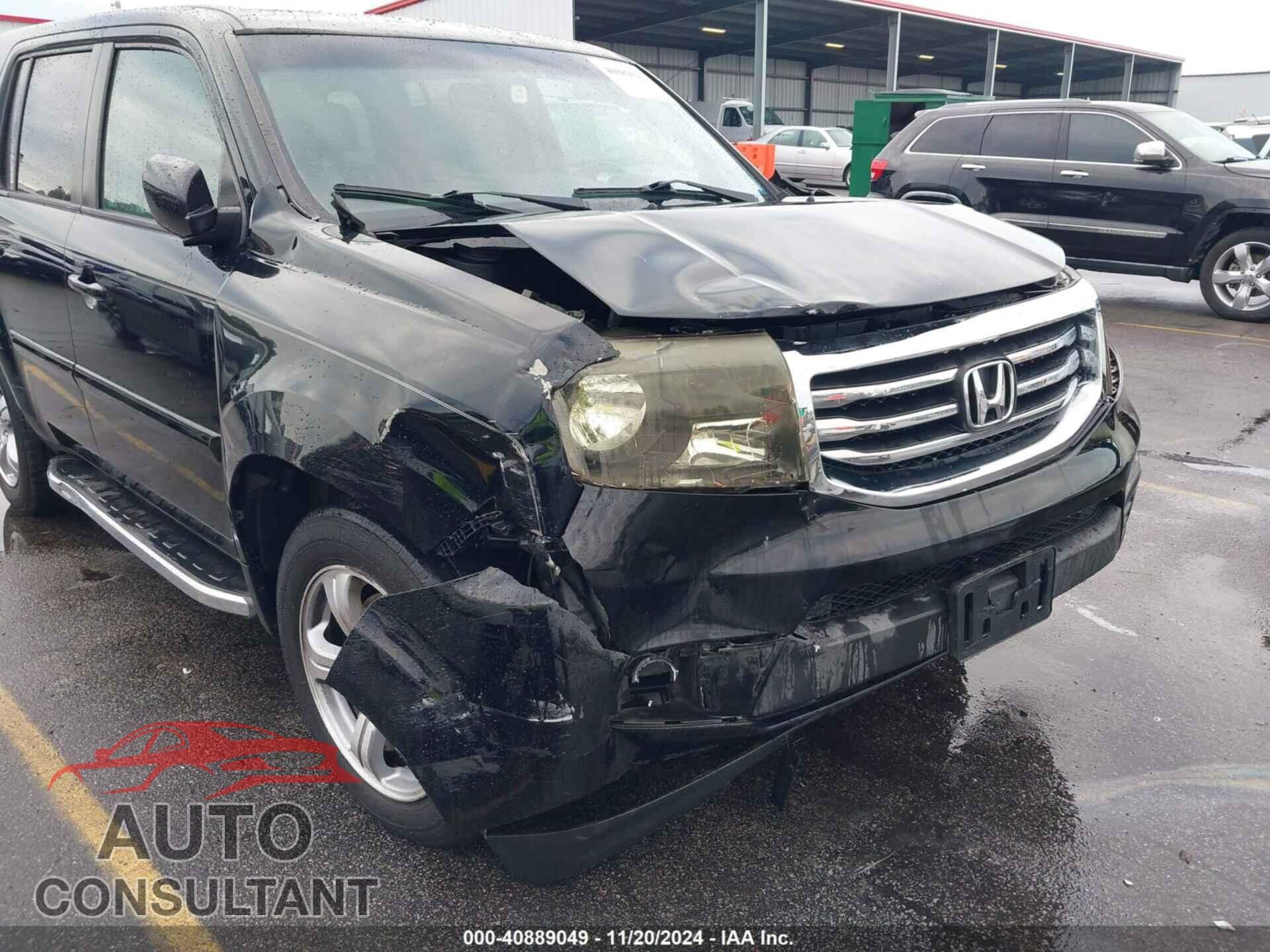 HONDA PILOT 2012 - 5FNYF4H62CB007331