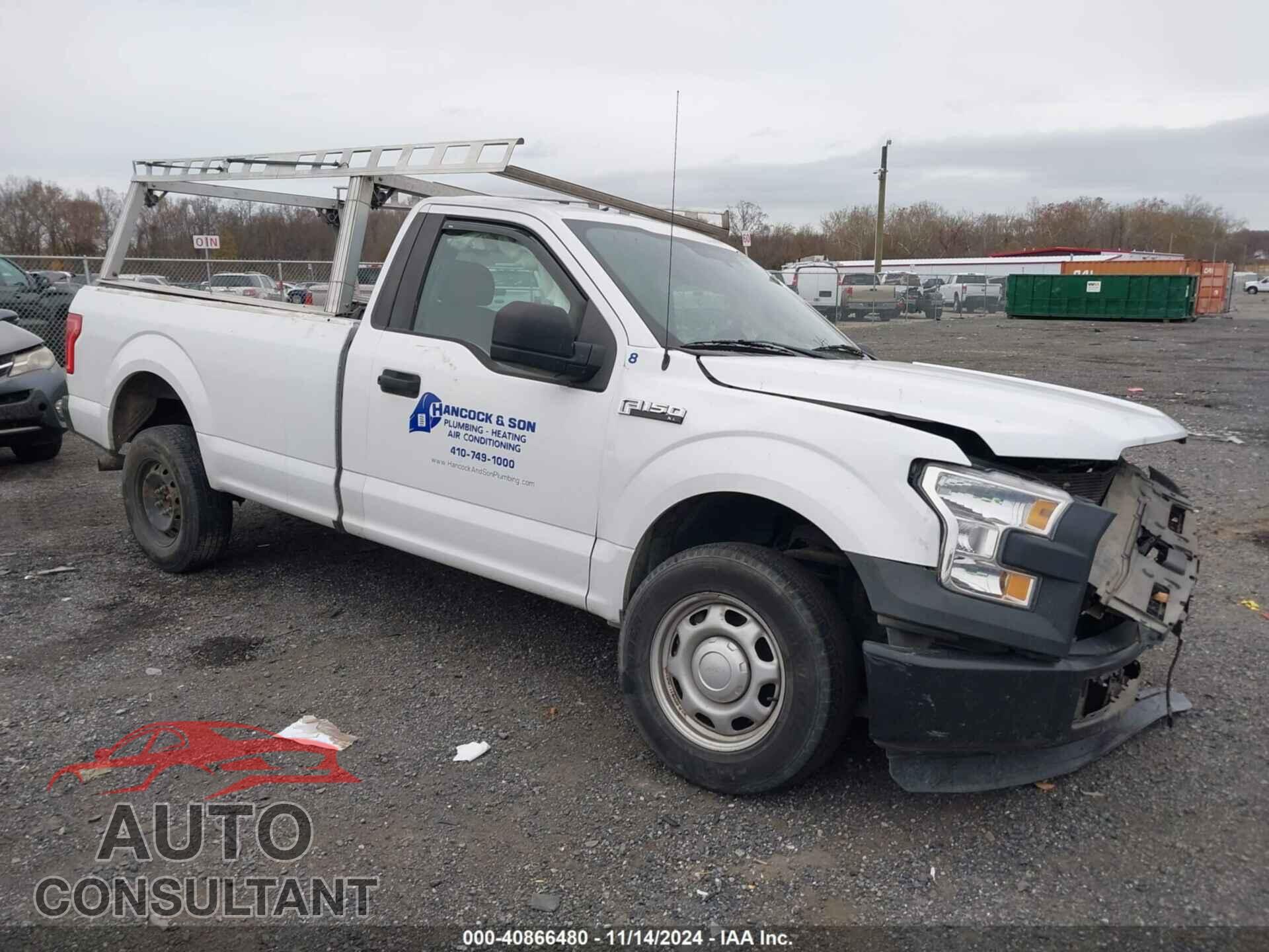 FORD F-150 2016 - 1FTMF1C82GKE09154