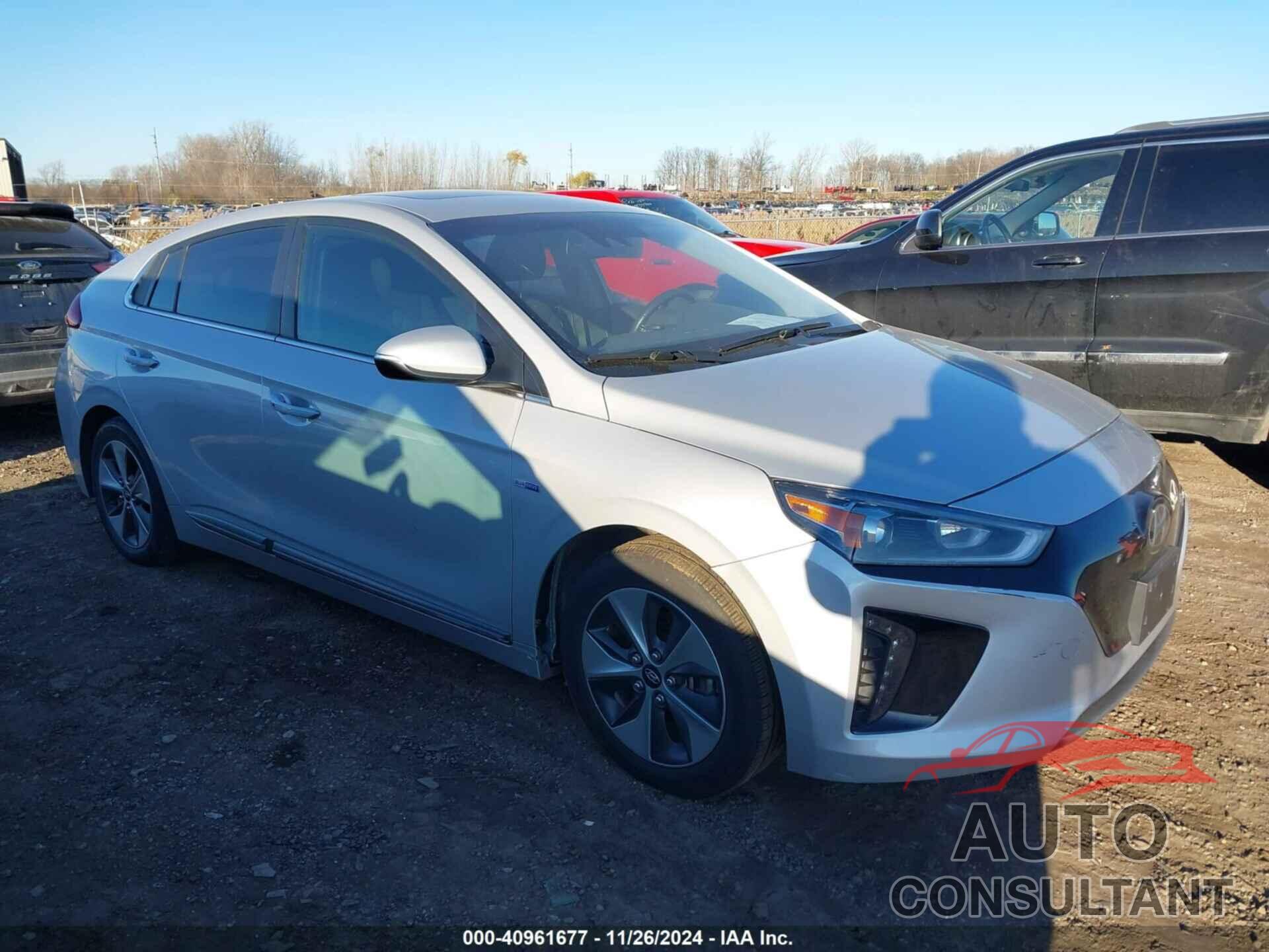 HYUNDAI IONIQ ELECTRIC 2019 - KMHC05LH8KU048994