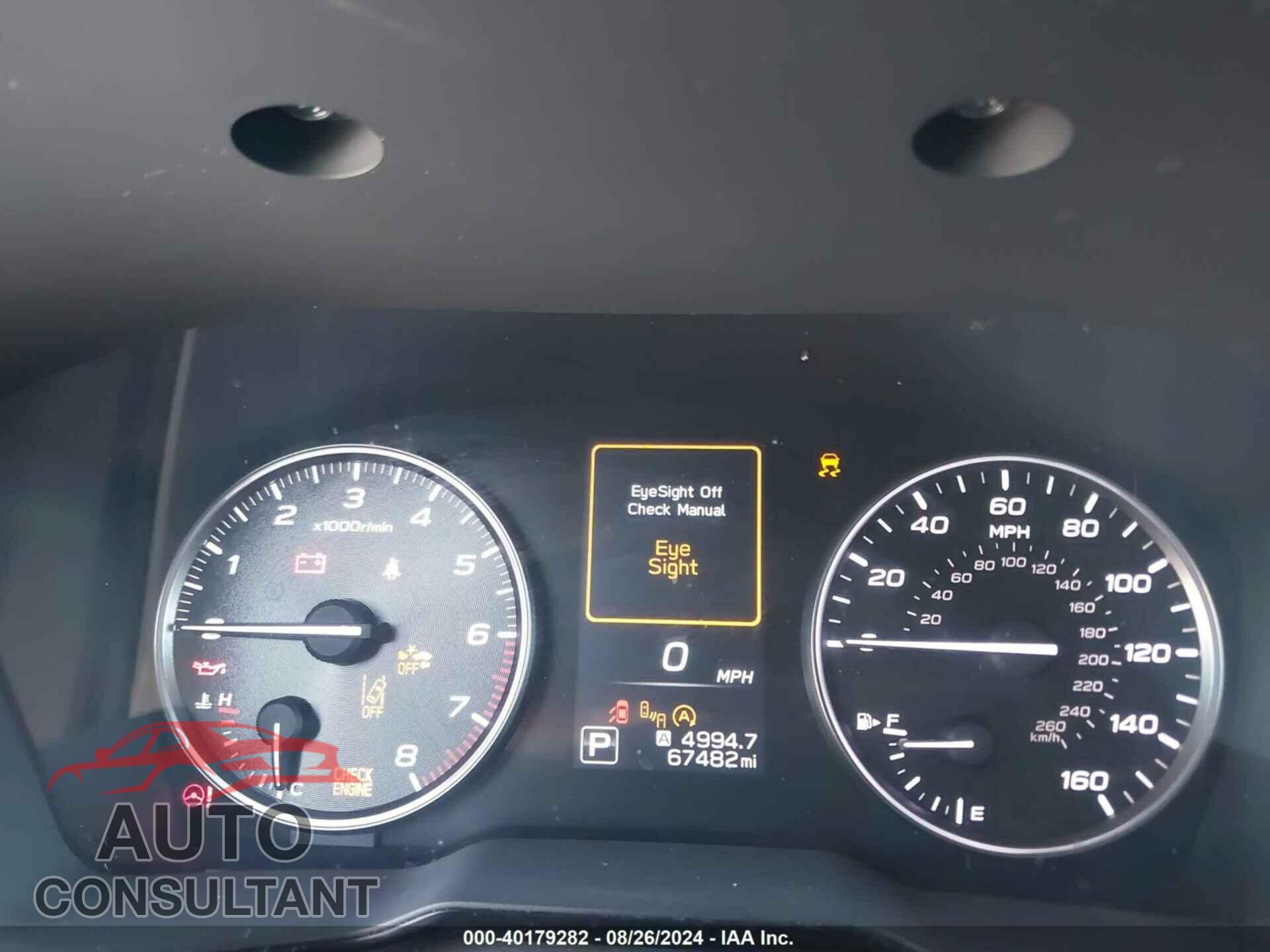 SUBARU OUTBACK 2020 - 4S4BTAEC0L3171838