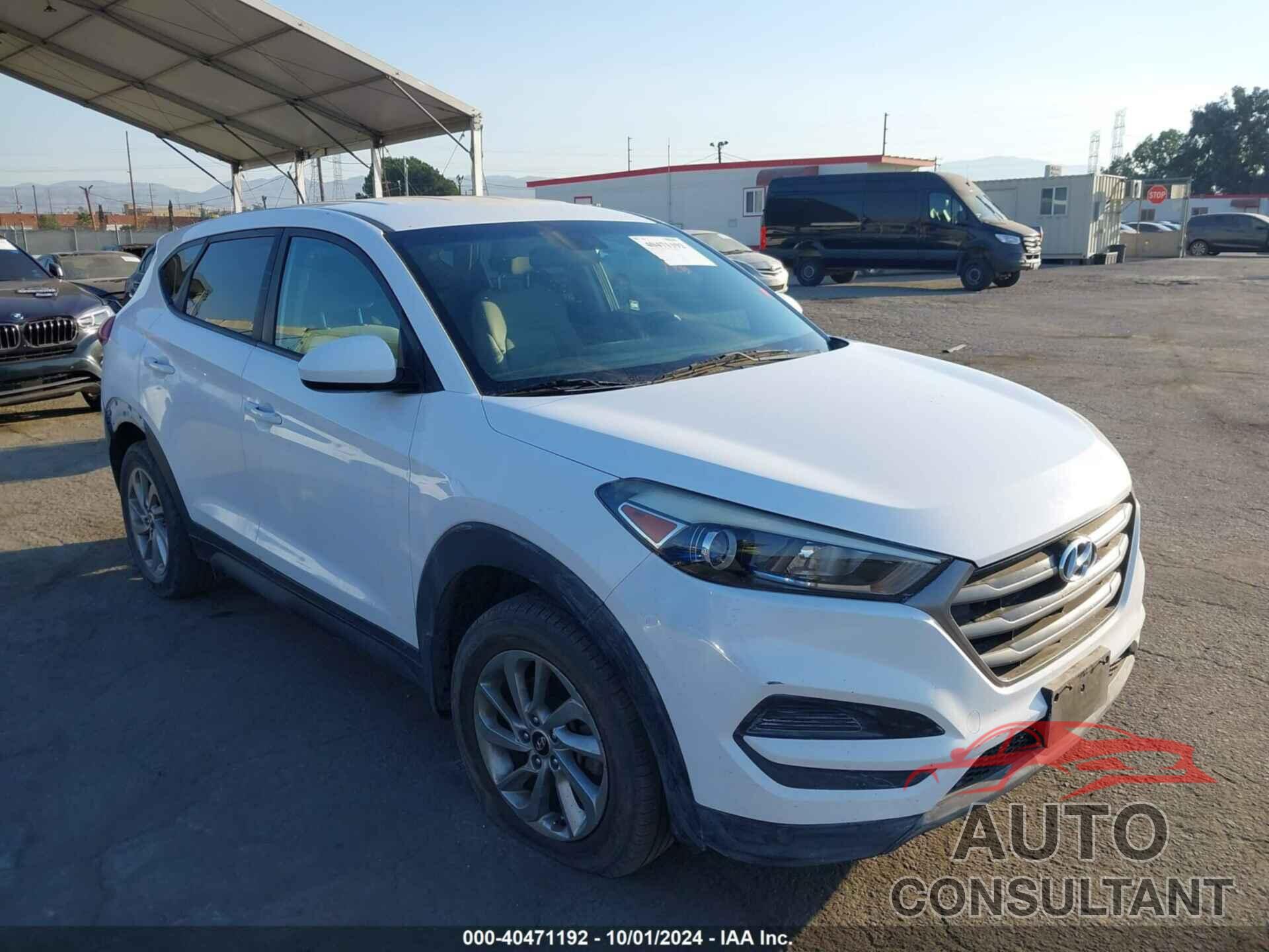 HYUNDAI TUCSON 2016 - KM8J23A48GU196026