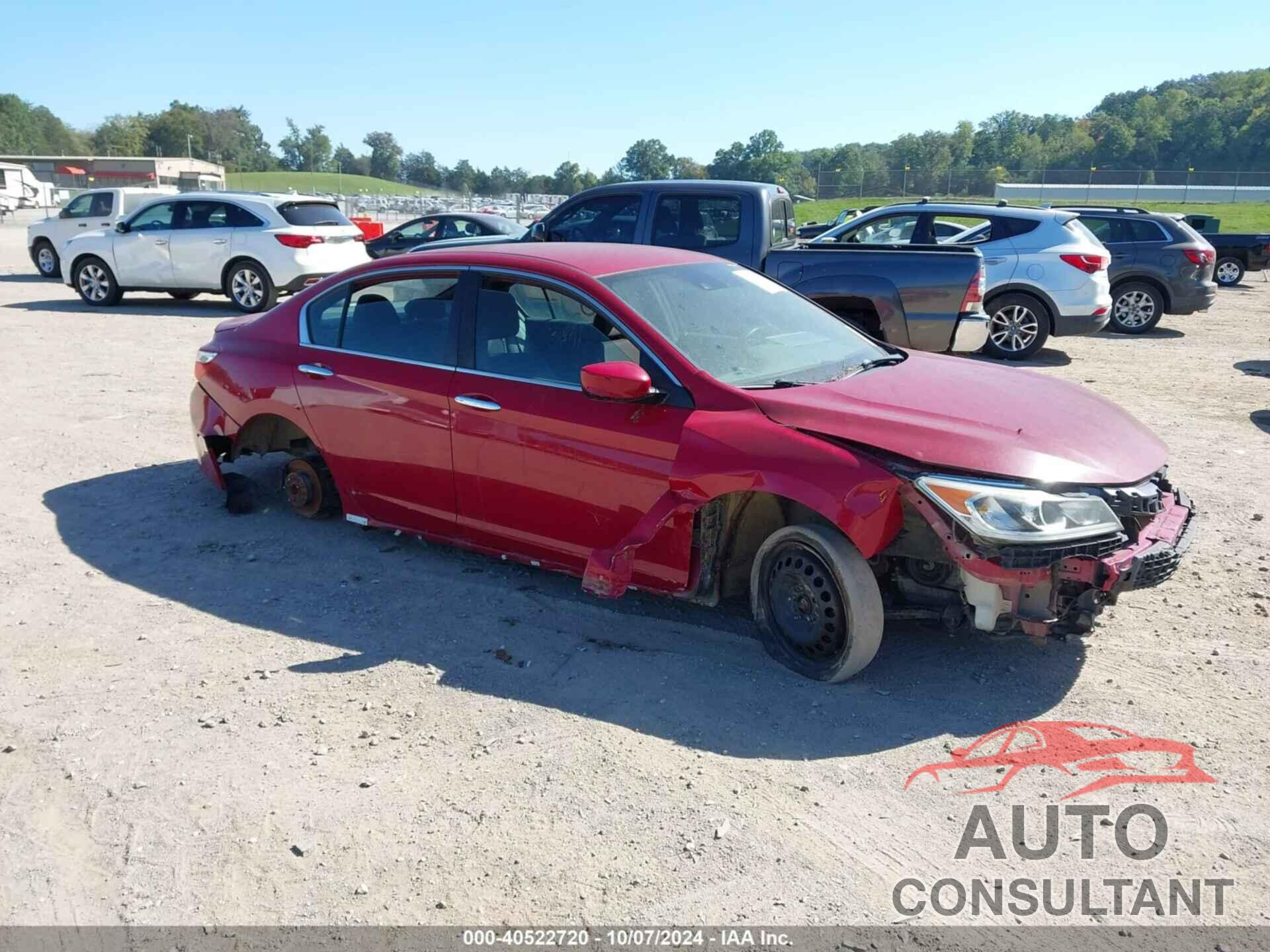 HONDA ACCORD 2017 - 1HGCR2F60HA116722