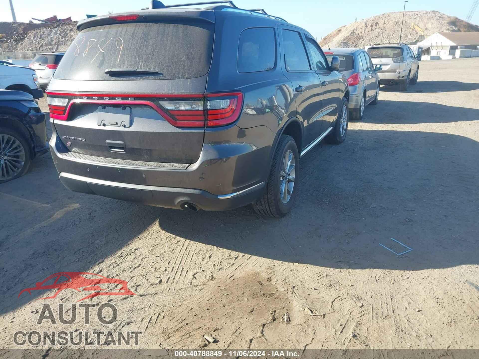 DODGE DURANGO 2018 - 1C4RDJAG2JC111467