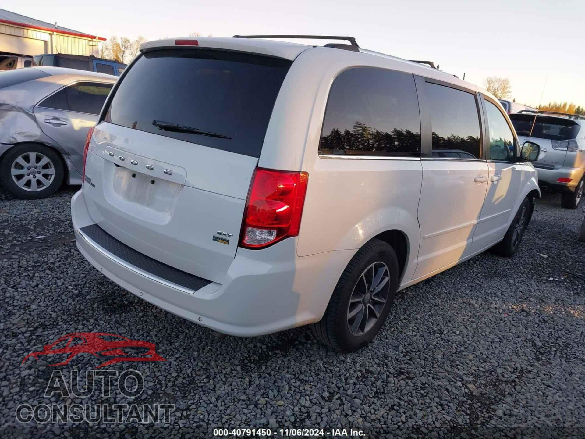 DODGE CARAVAN 2017 - 2C4RDGCUXHR750865