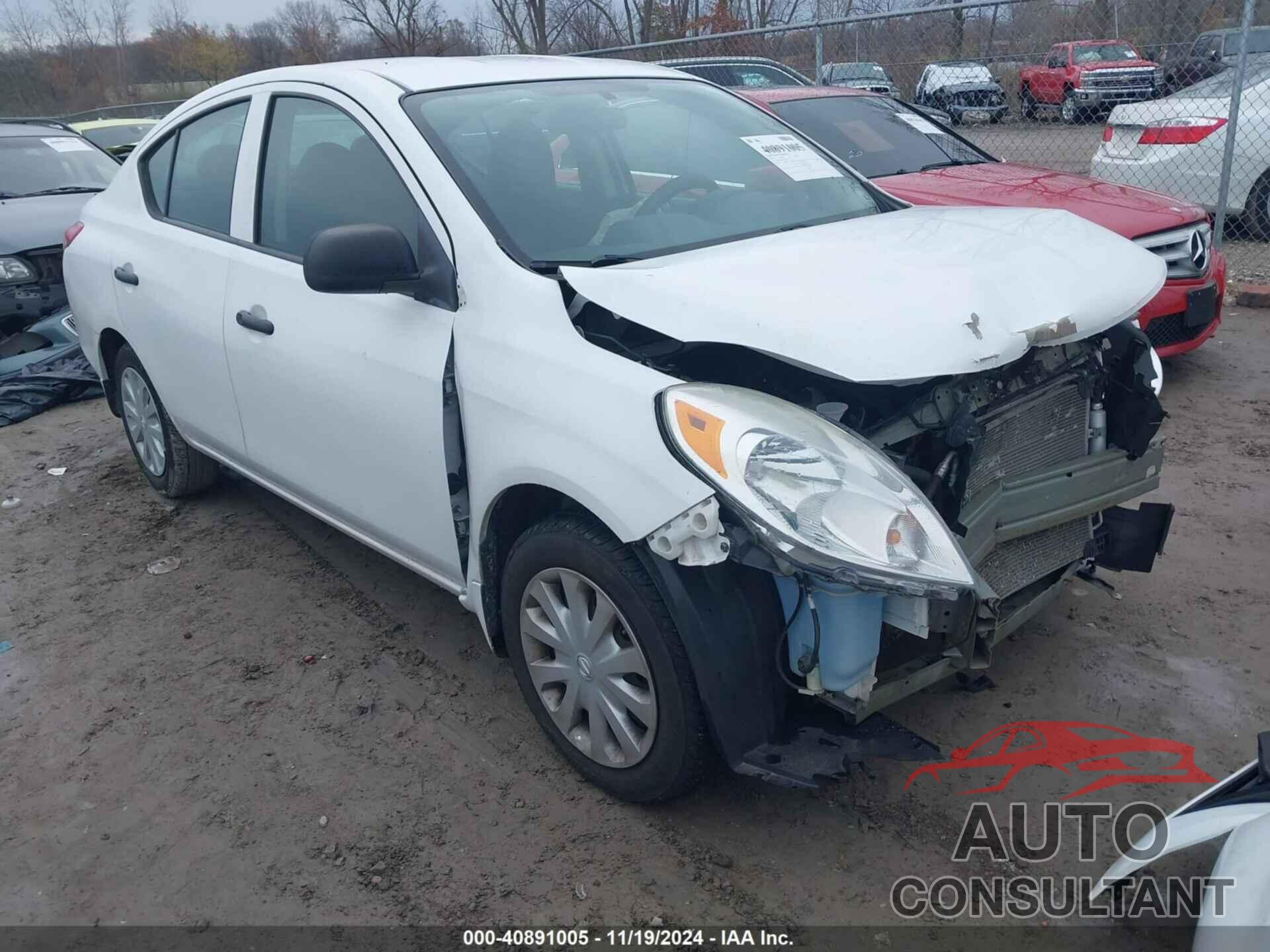 NISSAN VERSA 2012 - 3N1CN7APXCL890763