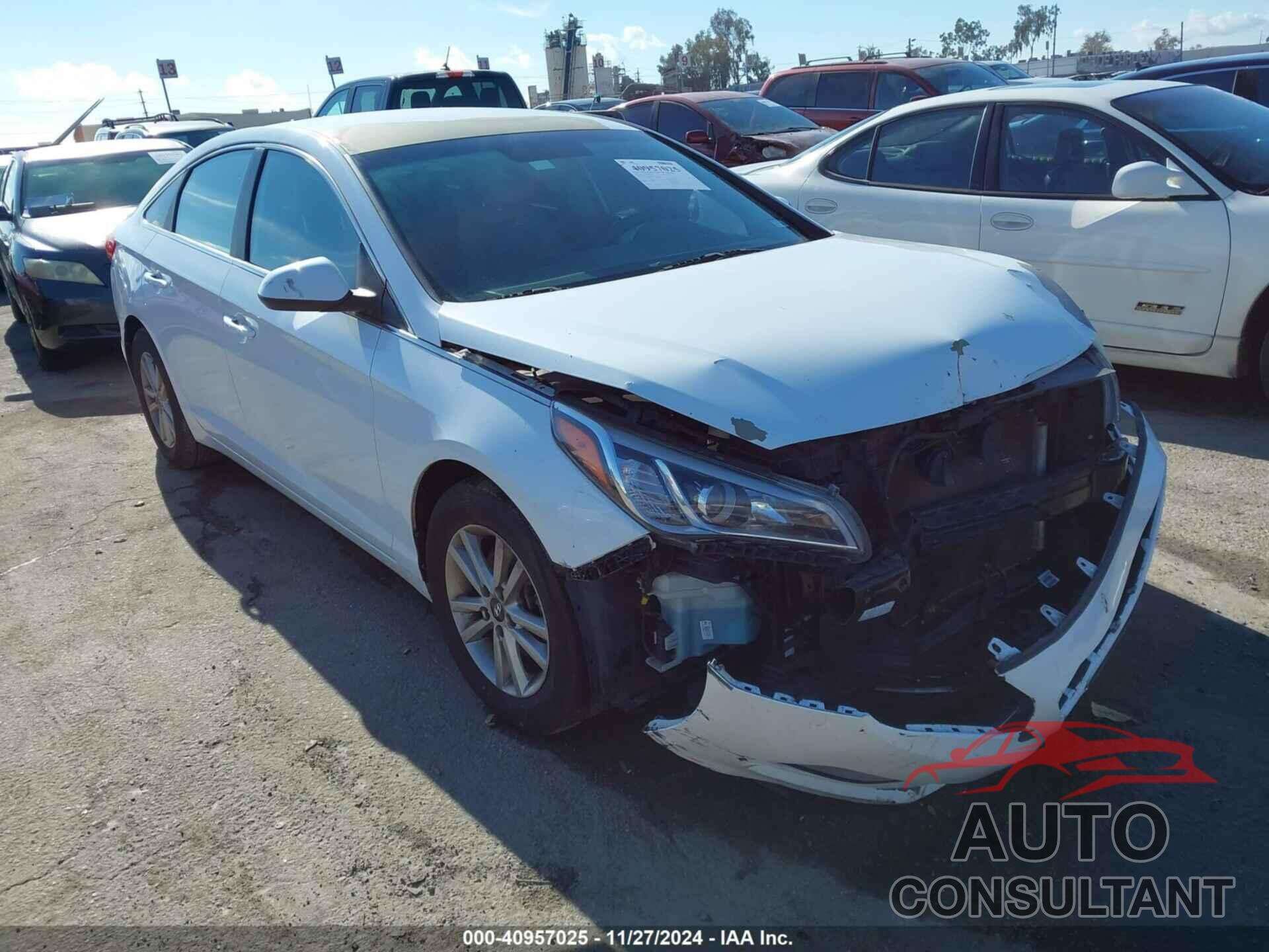 HYUNDAI SONATA 2016 - 5NPE24AF7GH403092