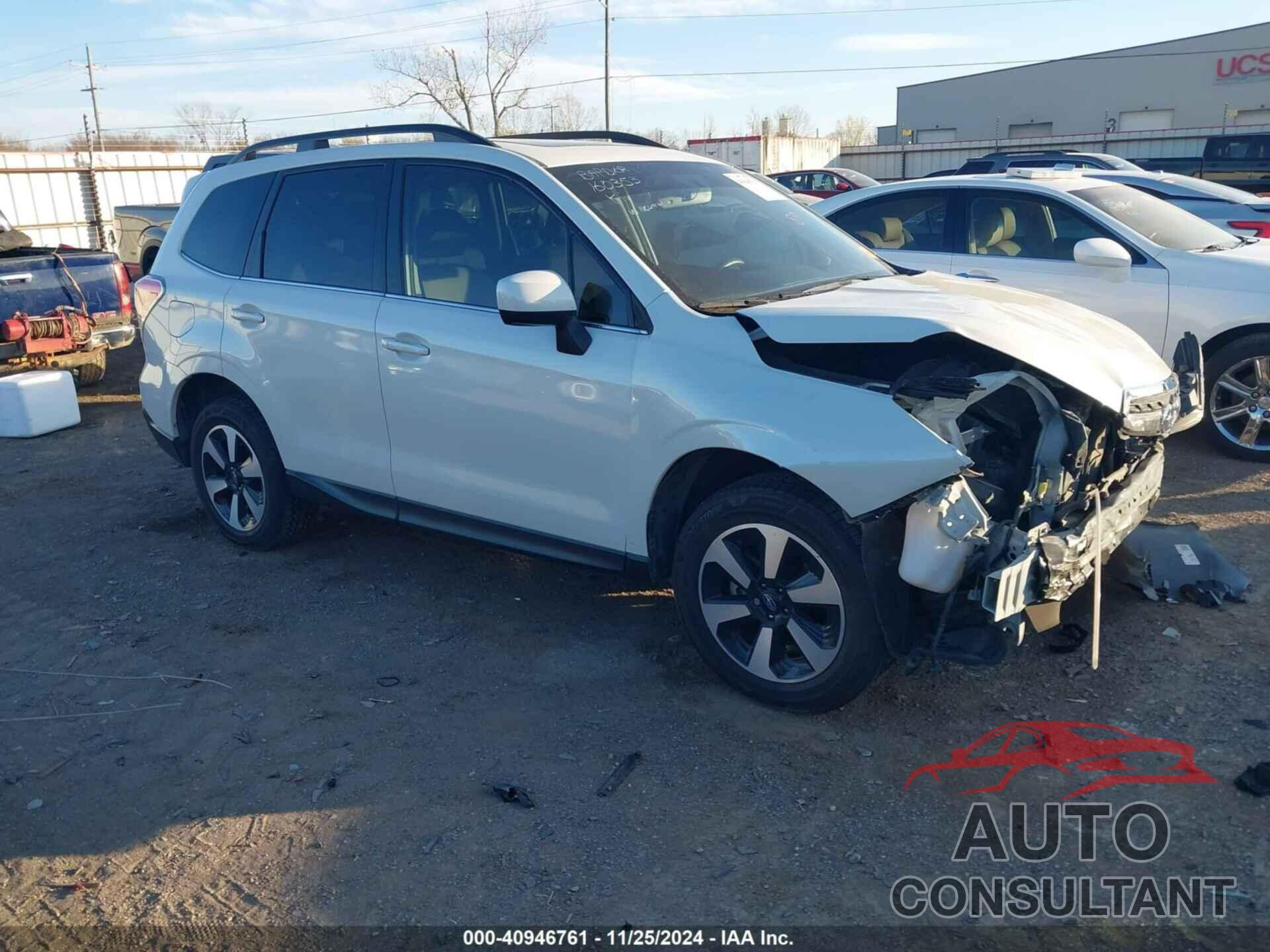 SUBARU FORESTER 2018 - JF2SJARC8JH429965