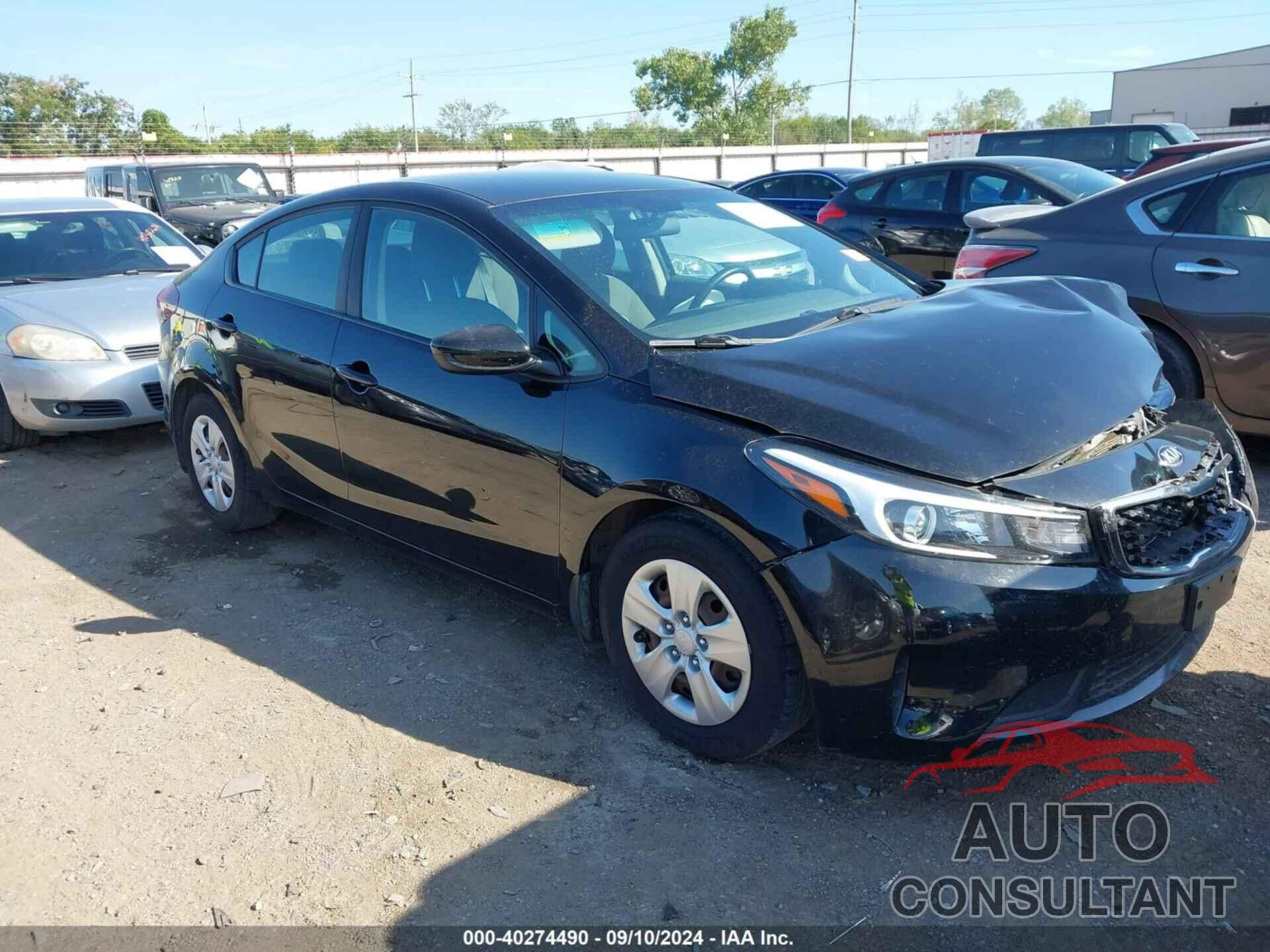 KIA FORTE 2017 - 3KPFK4A74HE088867