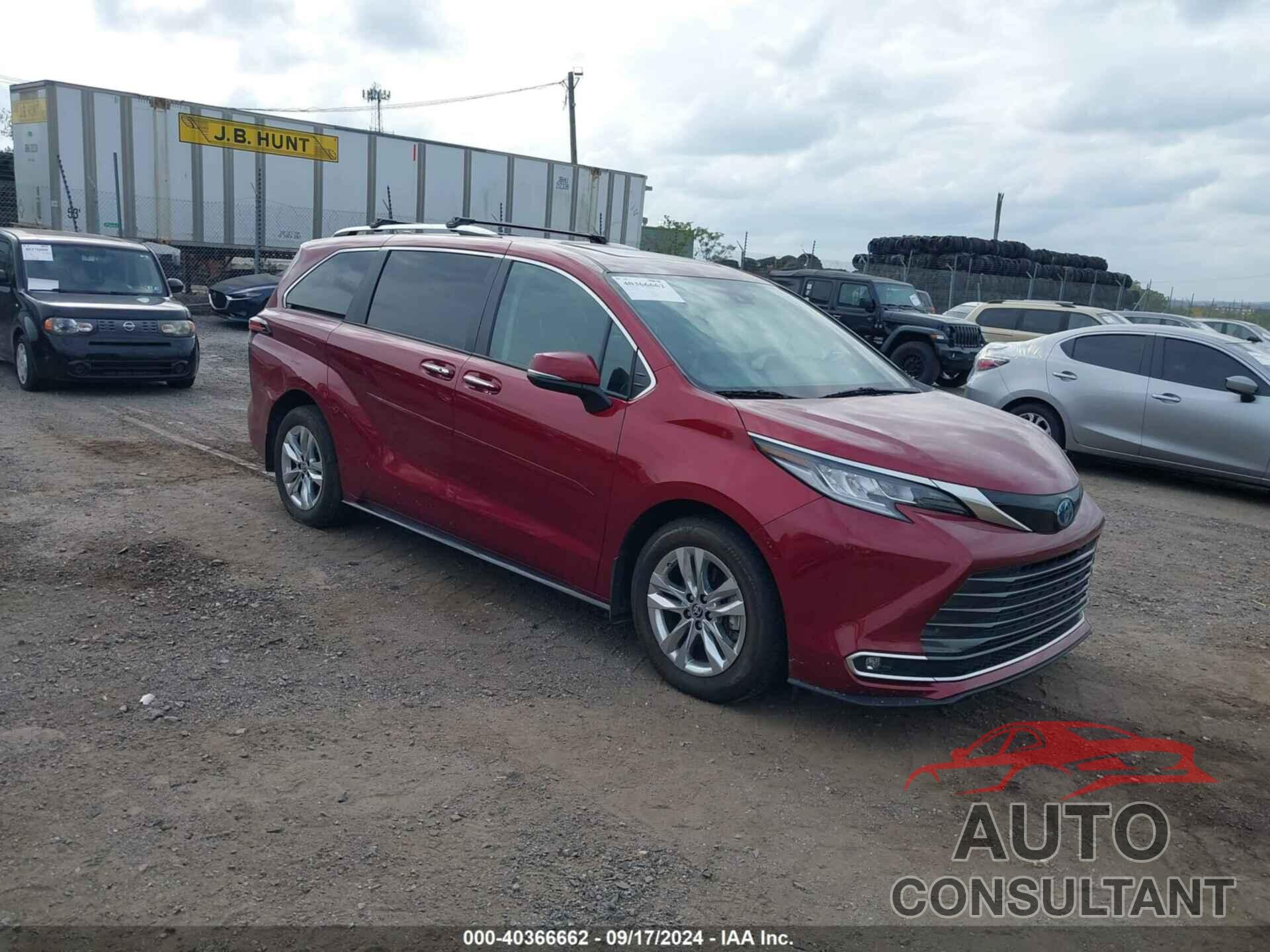 TOYOTA SIENNA 2023 - 5TDZSKFC6PS085500