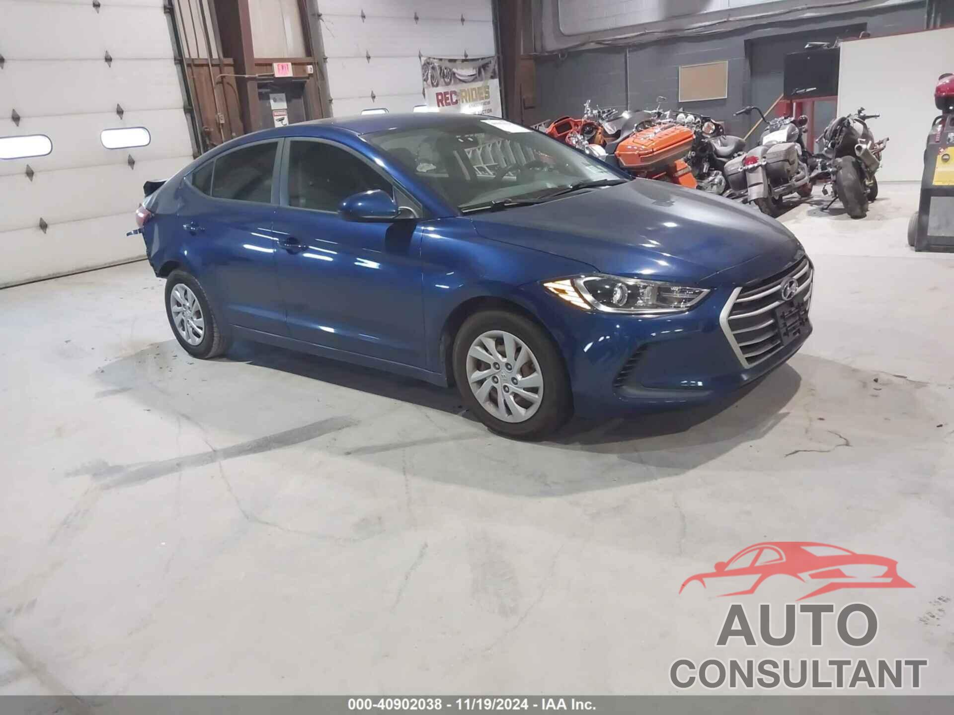HYUNDAI ELANTRA 2018 - 5NPD74LF6JH398632