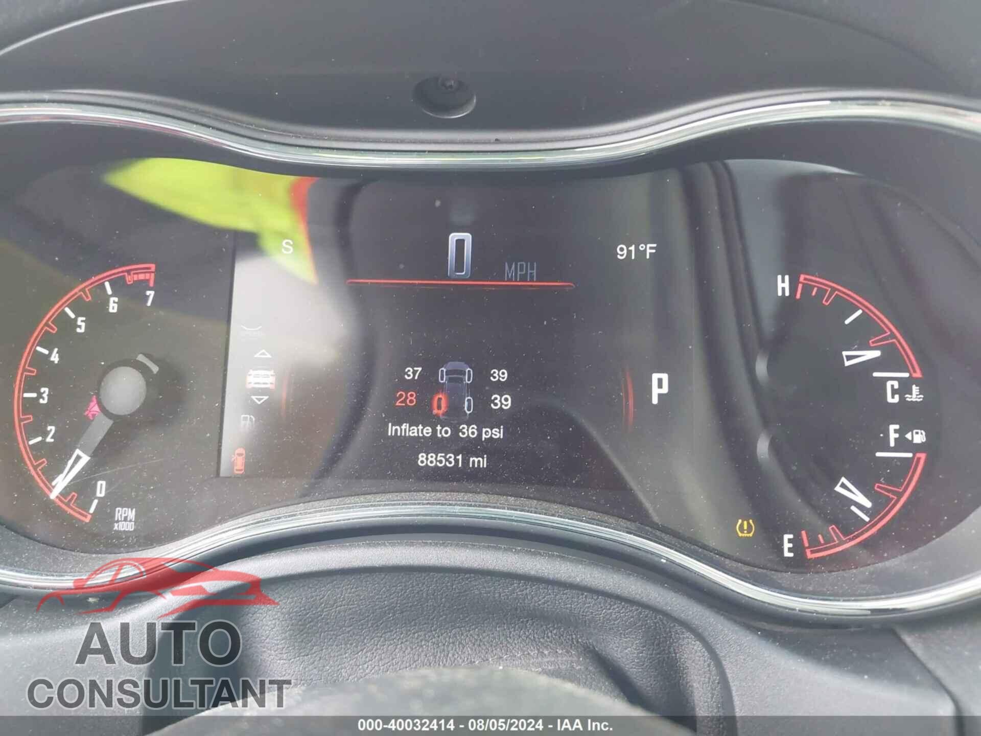 DODGE DURANGO 2017 - 1C4RDJDG2HC824245