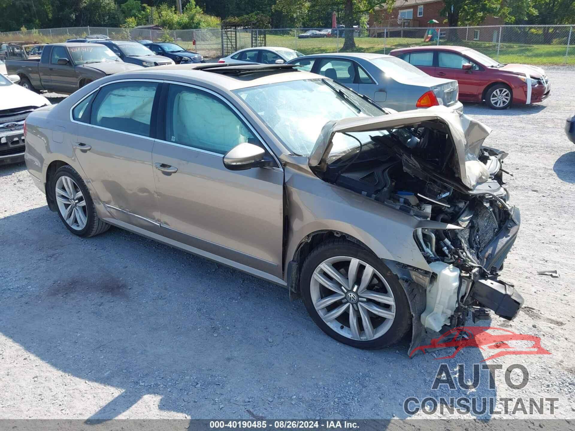 VOLKSWAGEN PASSAT 2016 - 1VWCT7A35GC010647