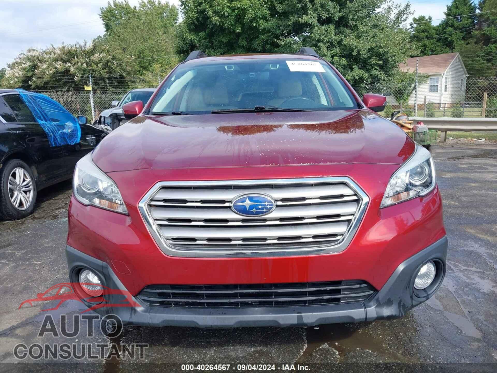 SUBARU OUTBACK 2017 - 4S4BSAFC0H3336005