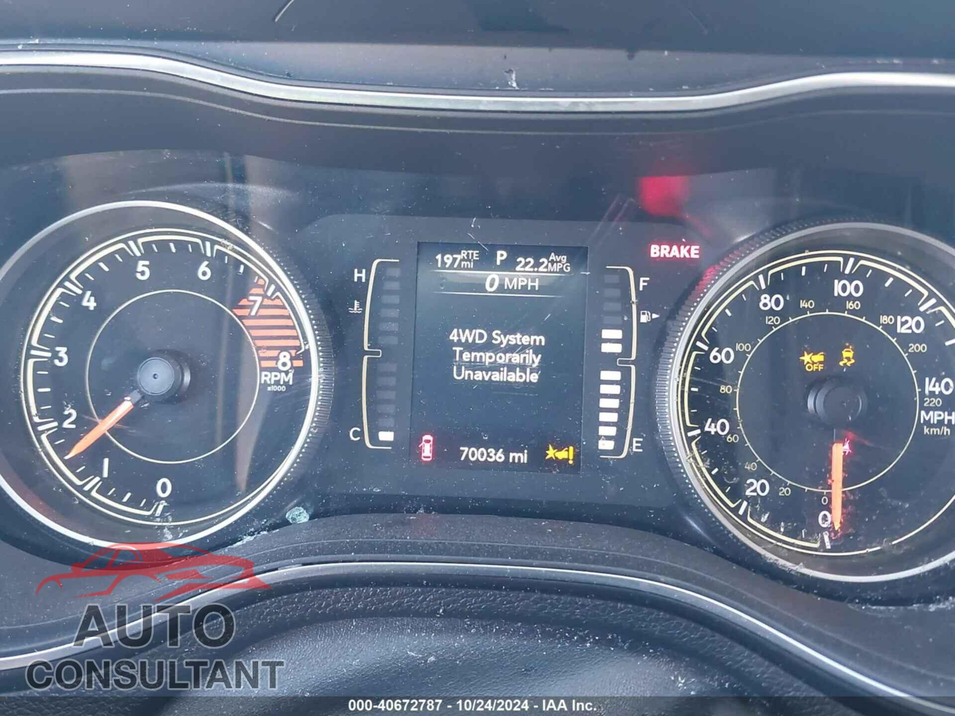 JEEP CHEROKEE 2020 - 1C4PJMLX1LD644826