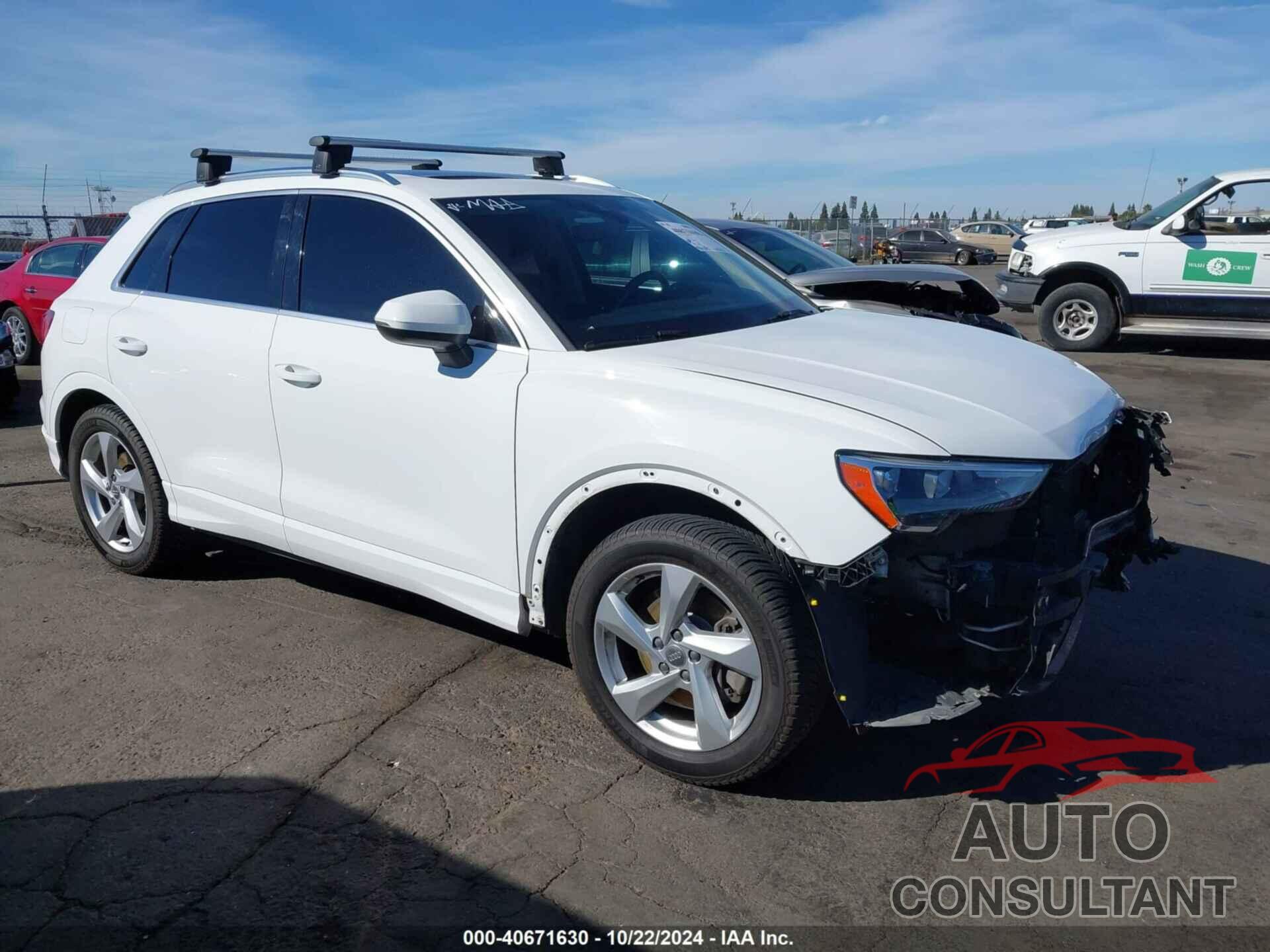 AUDI Q3 2019 - WA1AECF34K1075235