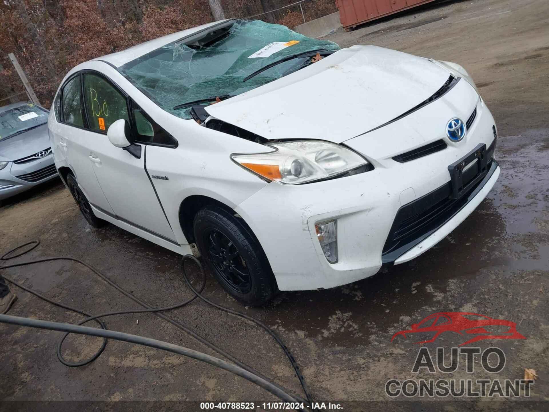 TOYOTA PRIUS 2013 - JTDKN3DU1D5626285