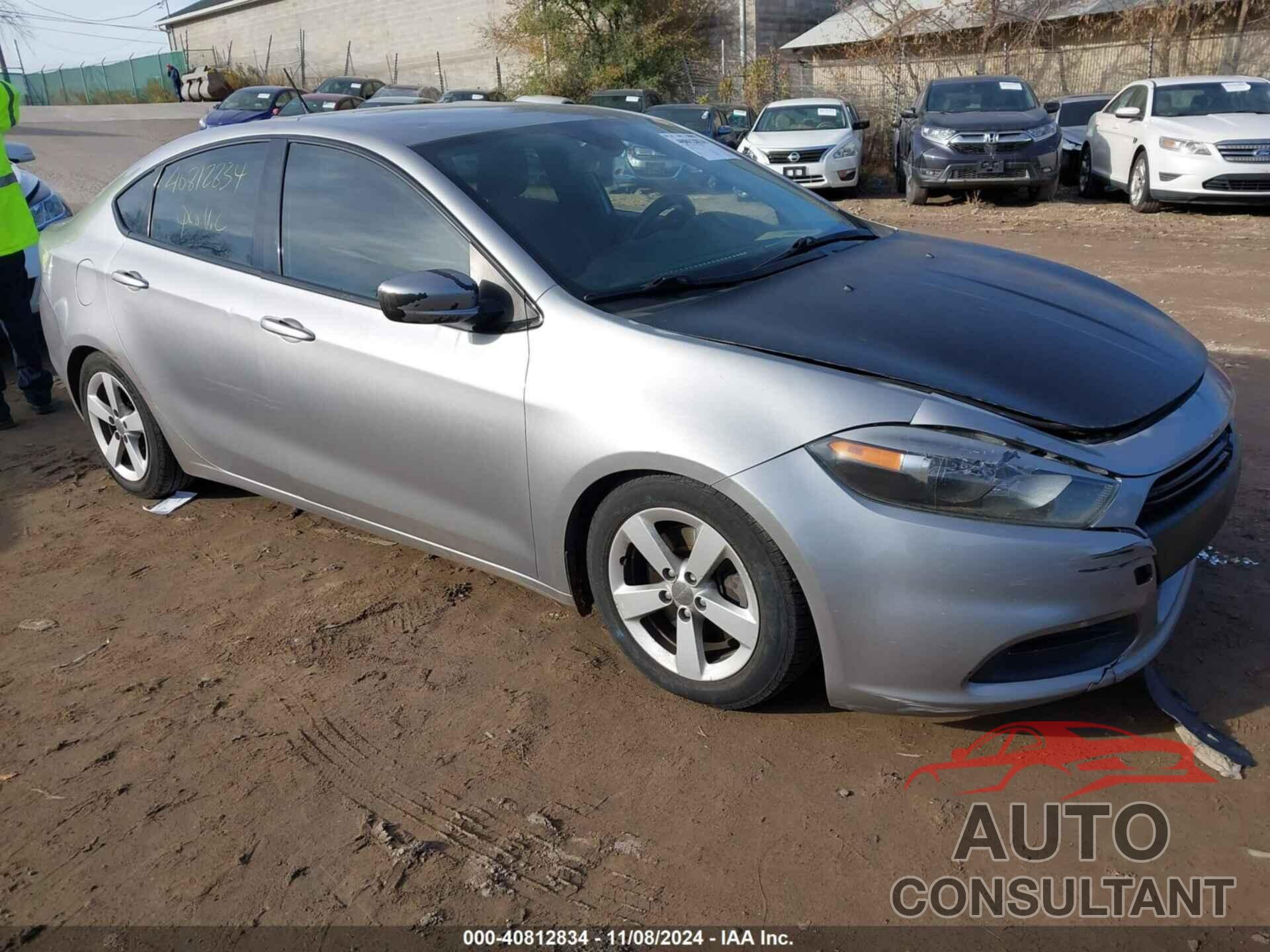 DODGE DART 2015 - 1C3CDFBB4FD123616