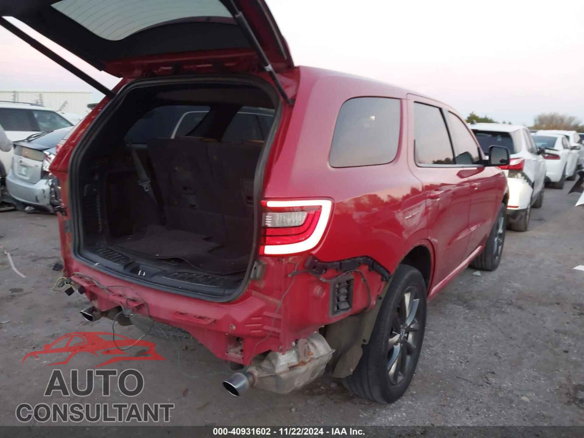 DODGE DURANGO 2017 - 1C4RDJDG1HC737226