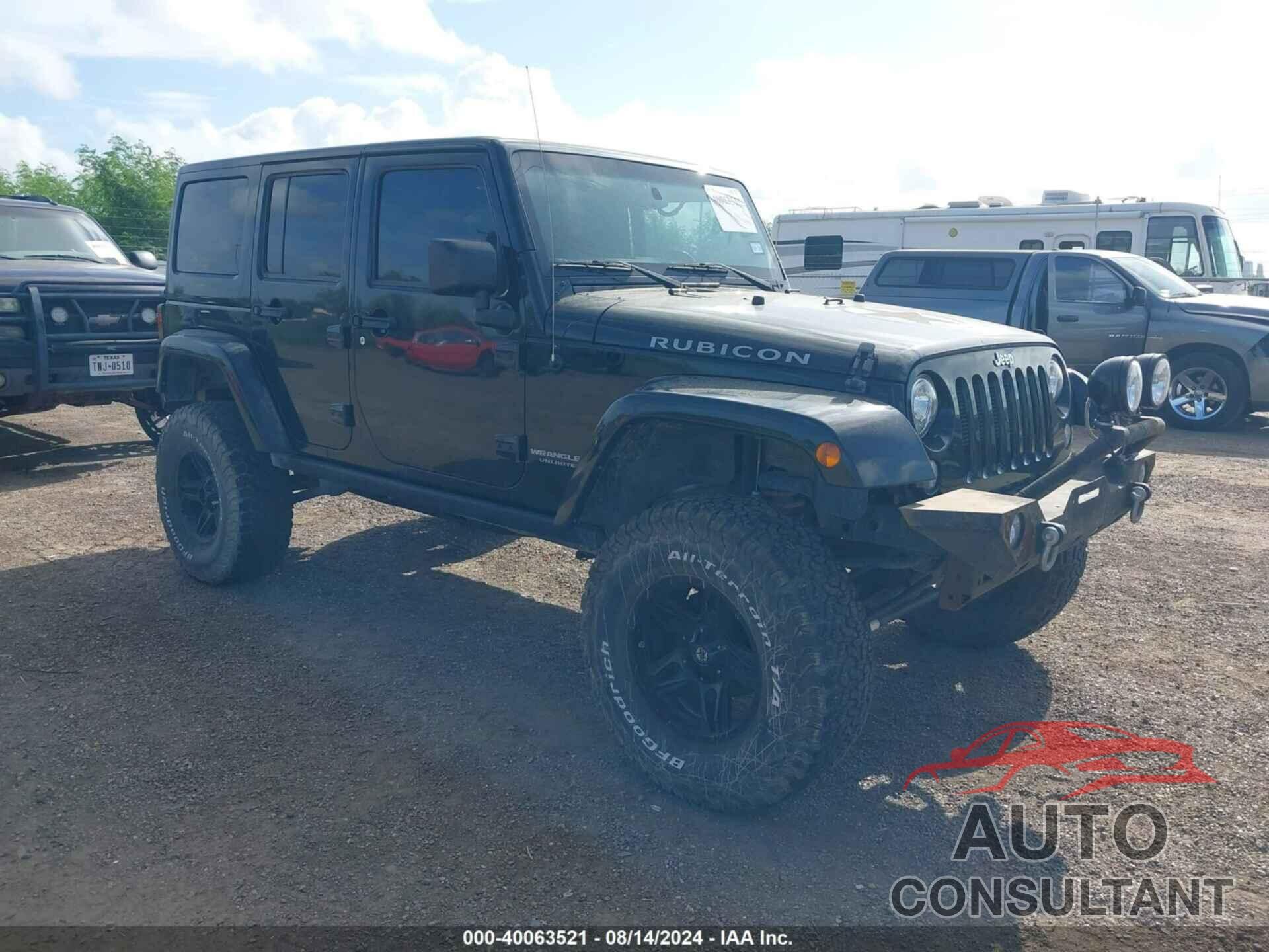 JEEP WRANGLER UNLIMITED 2017 - 1C4BJWFG2HL604429