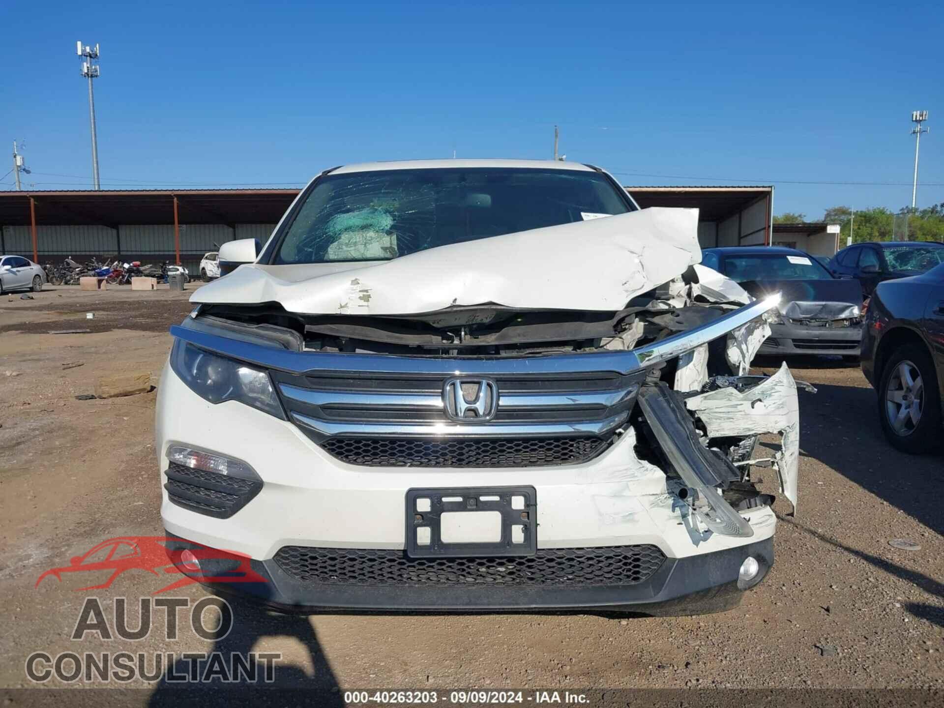 HONDA PILOT 2016 - 5FNYF6H85GB008430
