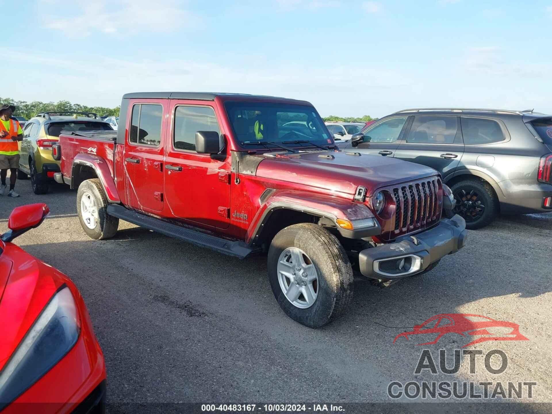 JEEP GLADIATOR 2022 - 1C6HJTAG1NL126880
