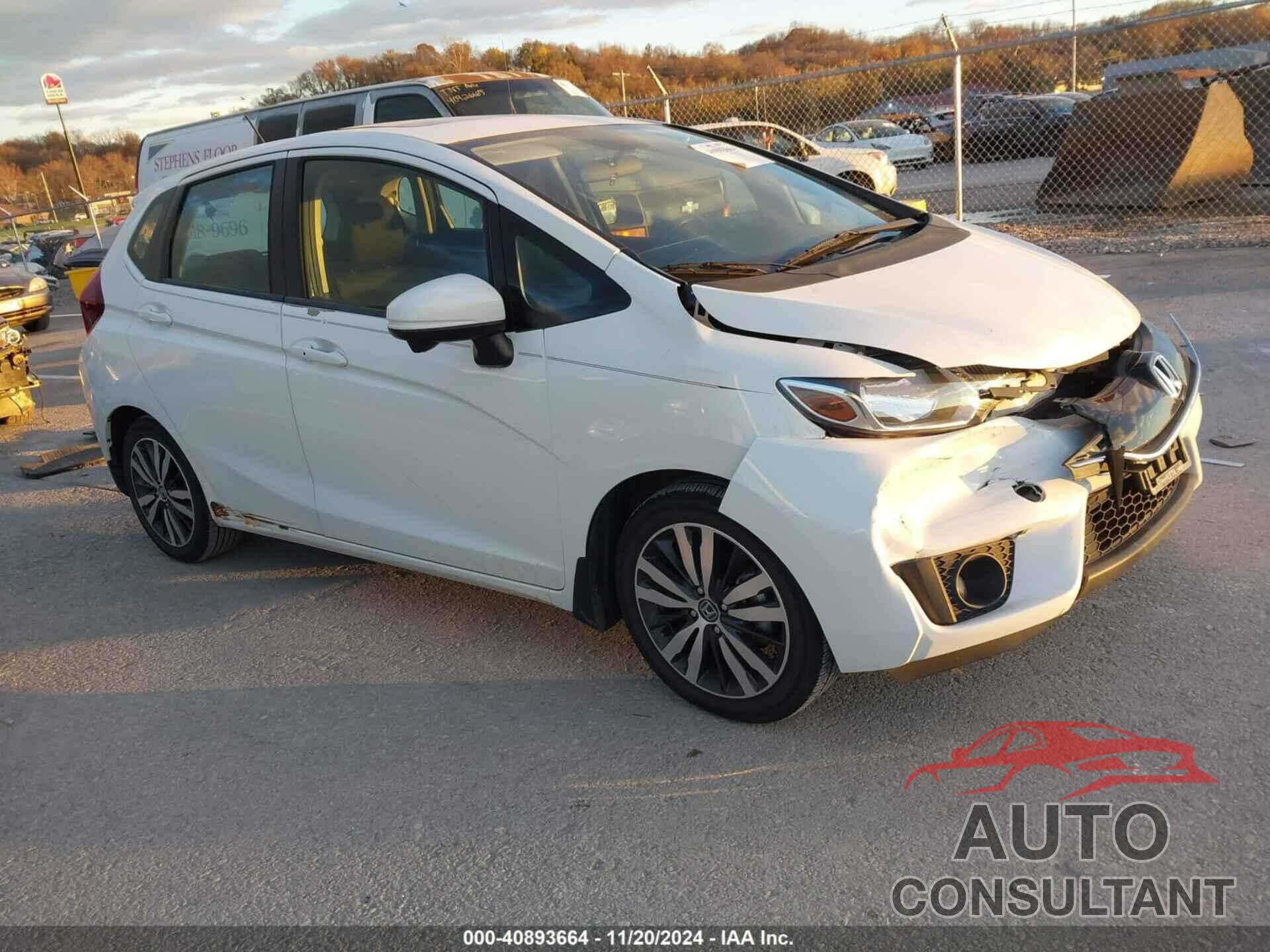 HONDA FIT 2015 - 3HGGK5H8XFM737830