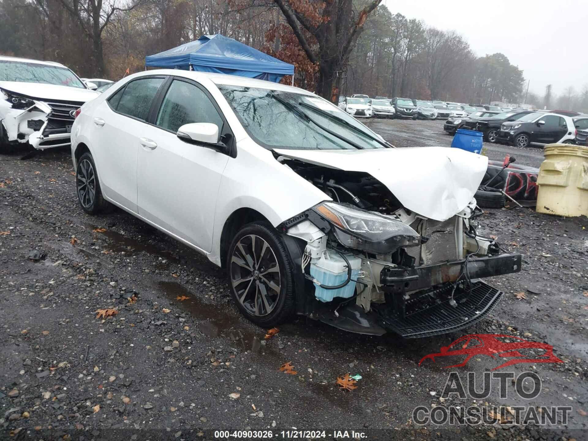 TOYOTA COROLLA 2018 - 5YFBURHE4JP799726