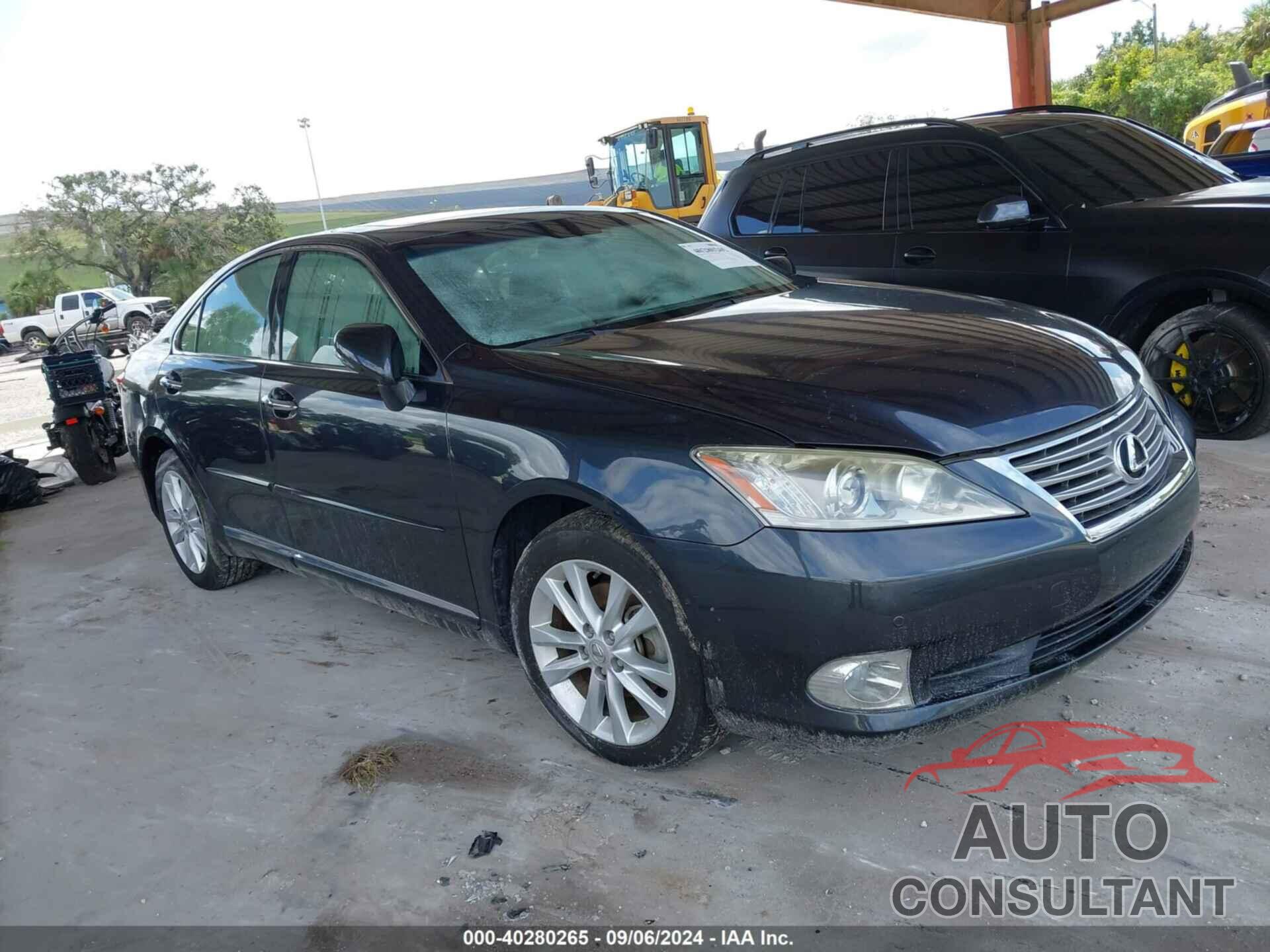 LEXUS ES 350 2011 - JTHBK1EG0B2422287