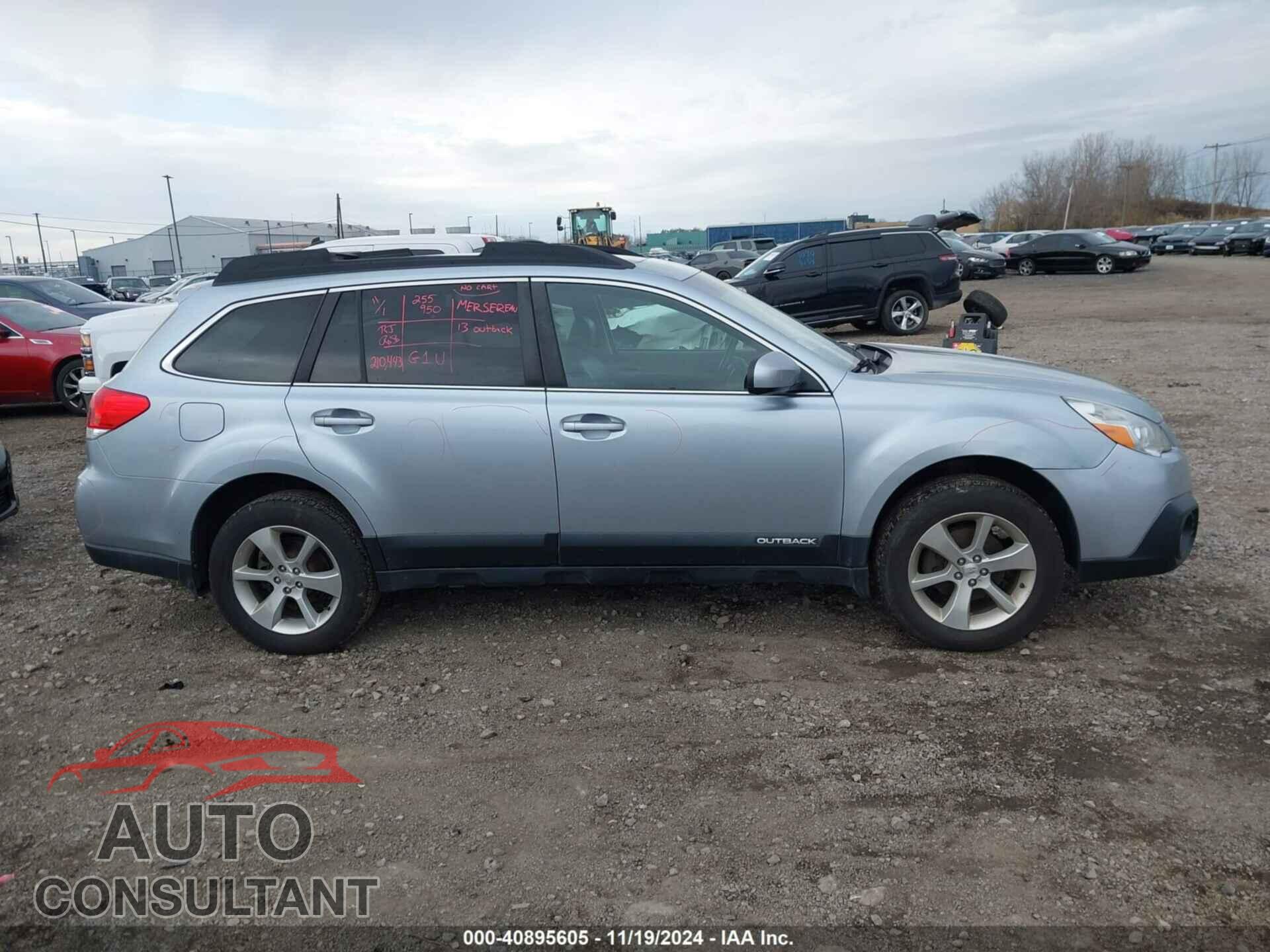 SUBARU OUTBACK 2013 - 4S4BRBLC8D3301406