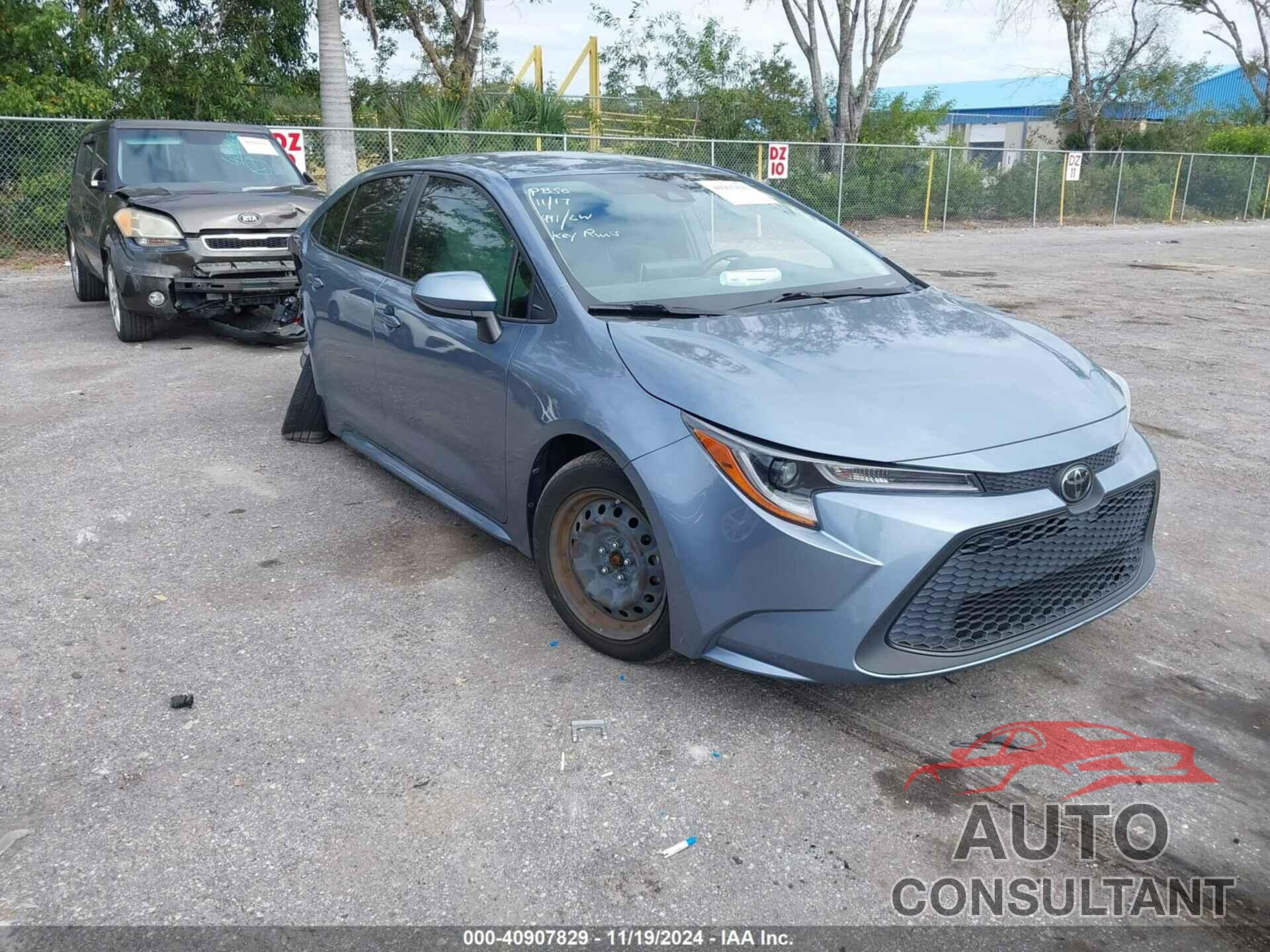TOYOTA COROLLA 2020 - JTDEPRAE5LJ114946