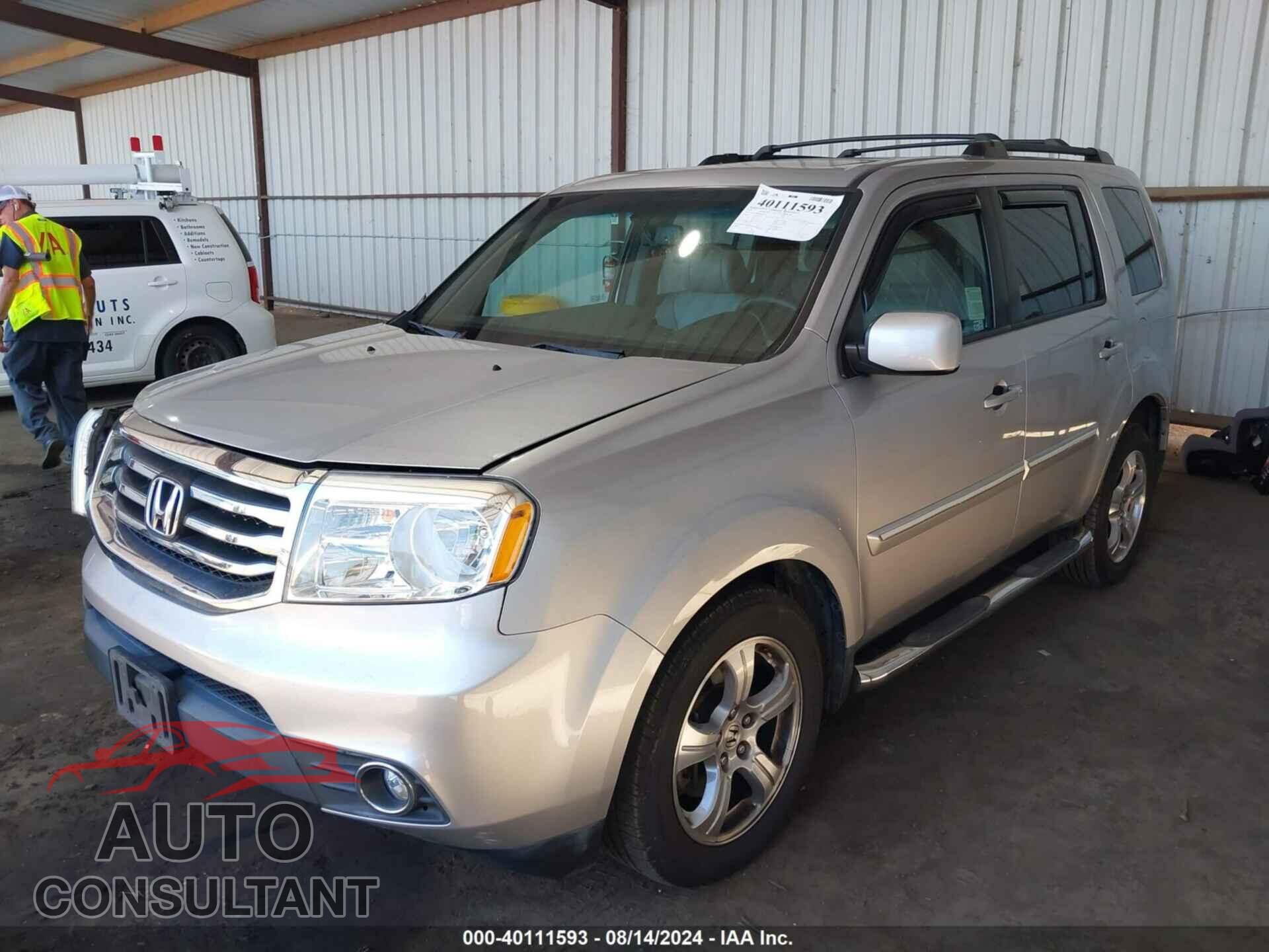 HONDA PILOT 2014 - 5FNYF3H56EB014528