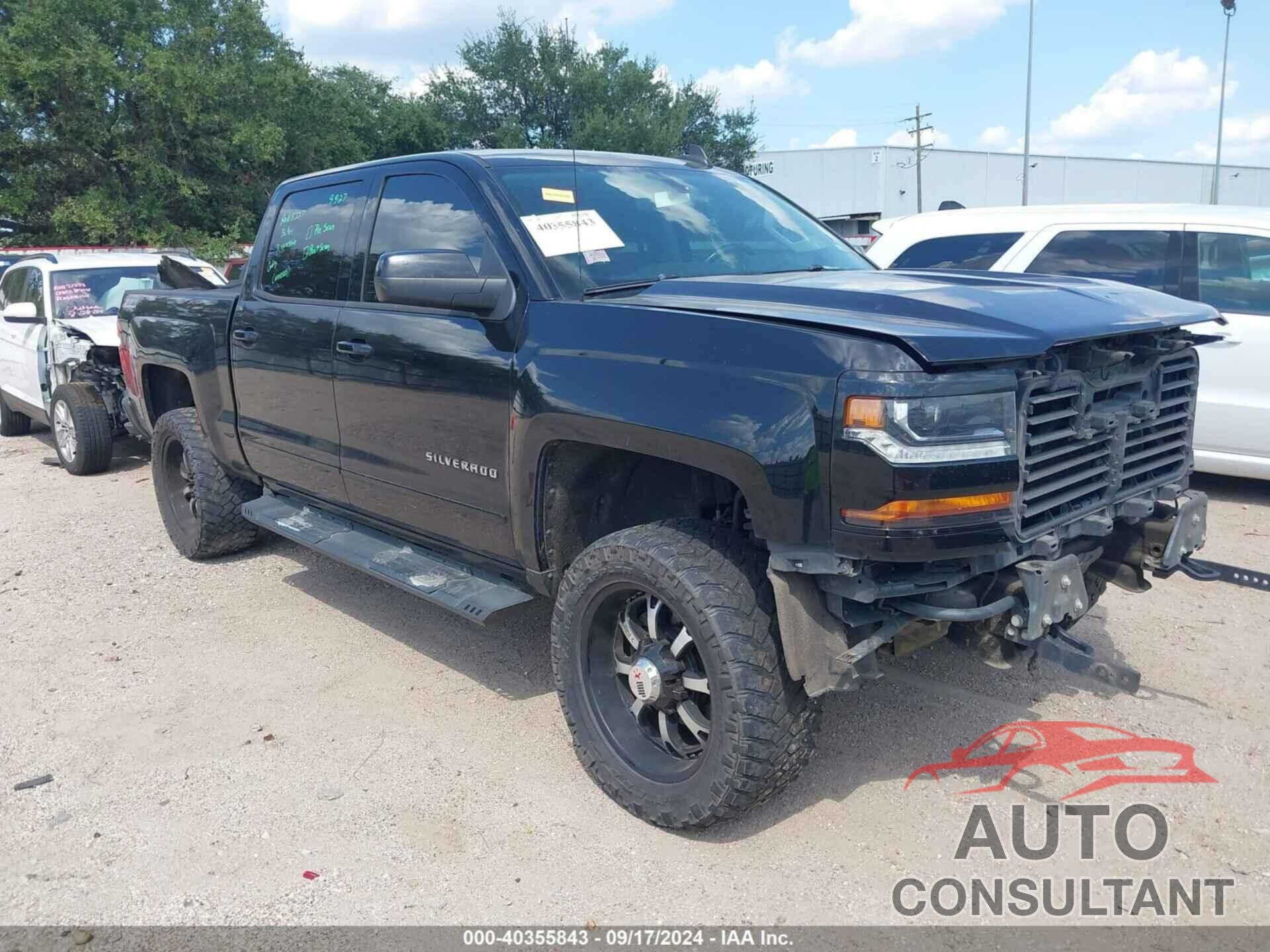 CHEVROLET SILVERADO 1500 2017 - 3GCUKREC0HG402482