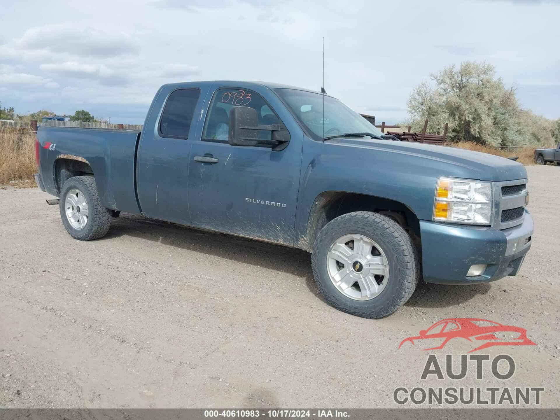 CHEVROLET SILVERADO 1500 2011 - 1GCRKSE39BZ425327