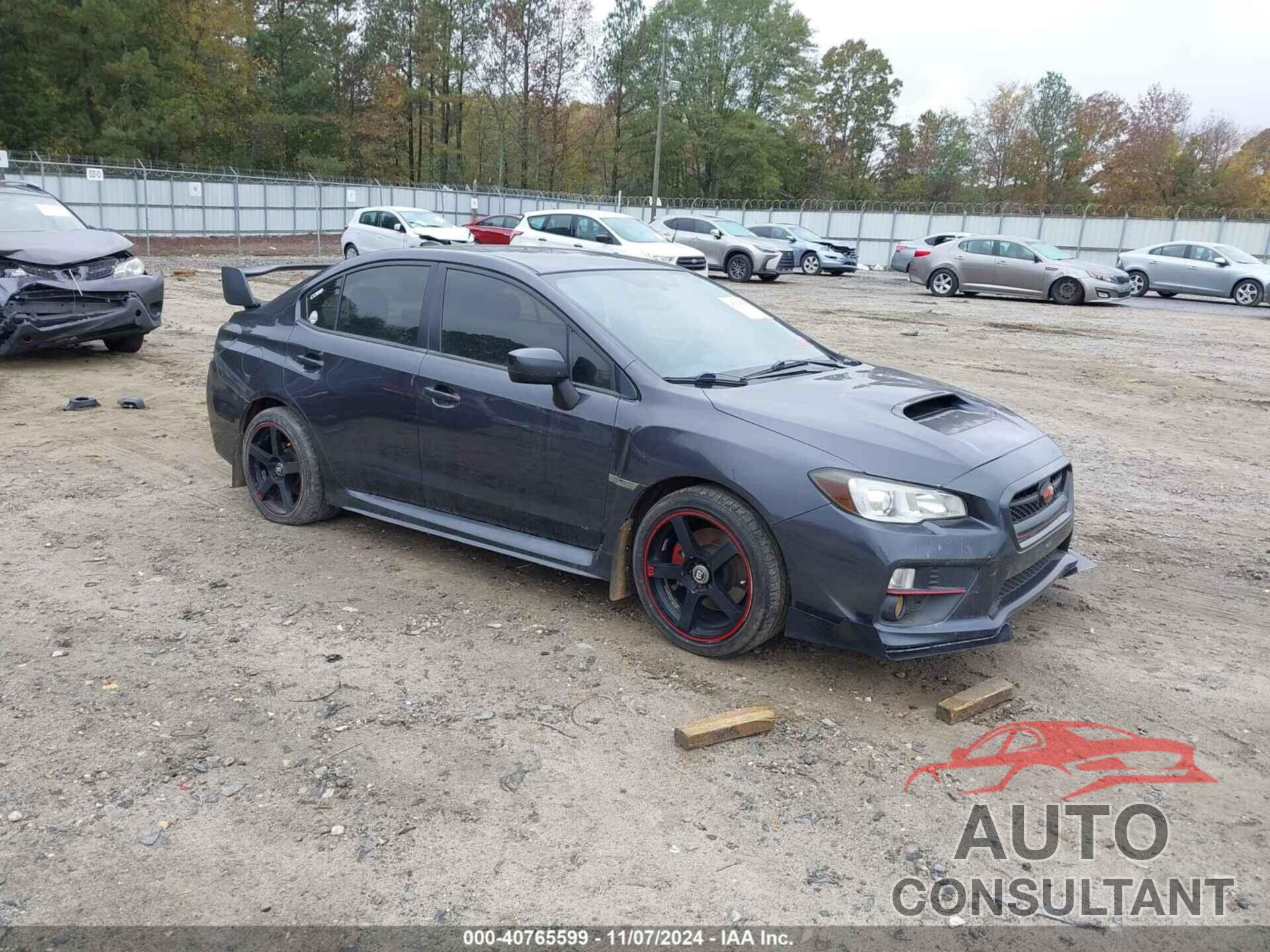 SUBARU WRX 2015 - JF1VA1A68F9808005