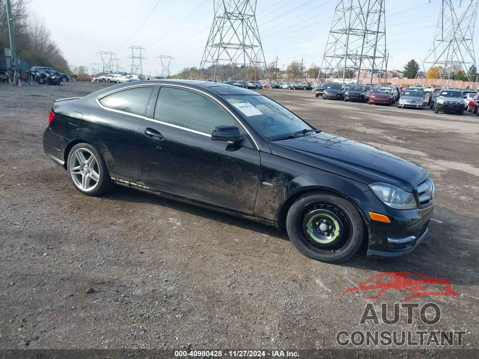 MERCEDES-BENZ C 350 2012 - WDDGJ8JB2CF905566