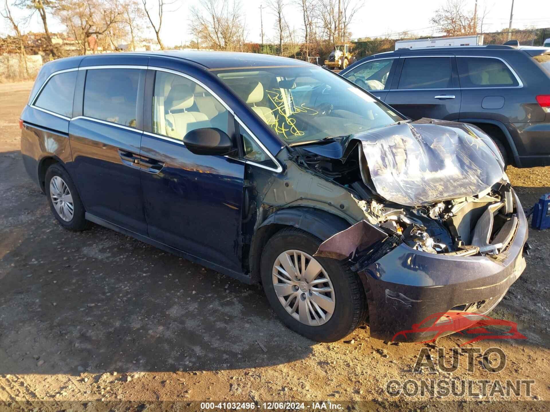 HONDA ODYSSEY 2016 - 5FNRL5H21GB093432