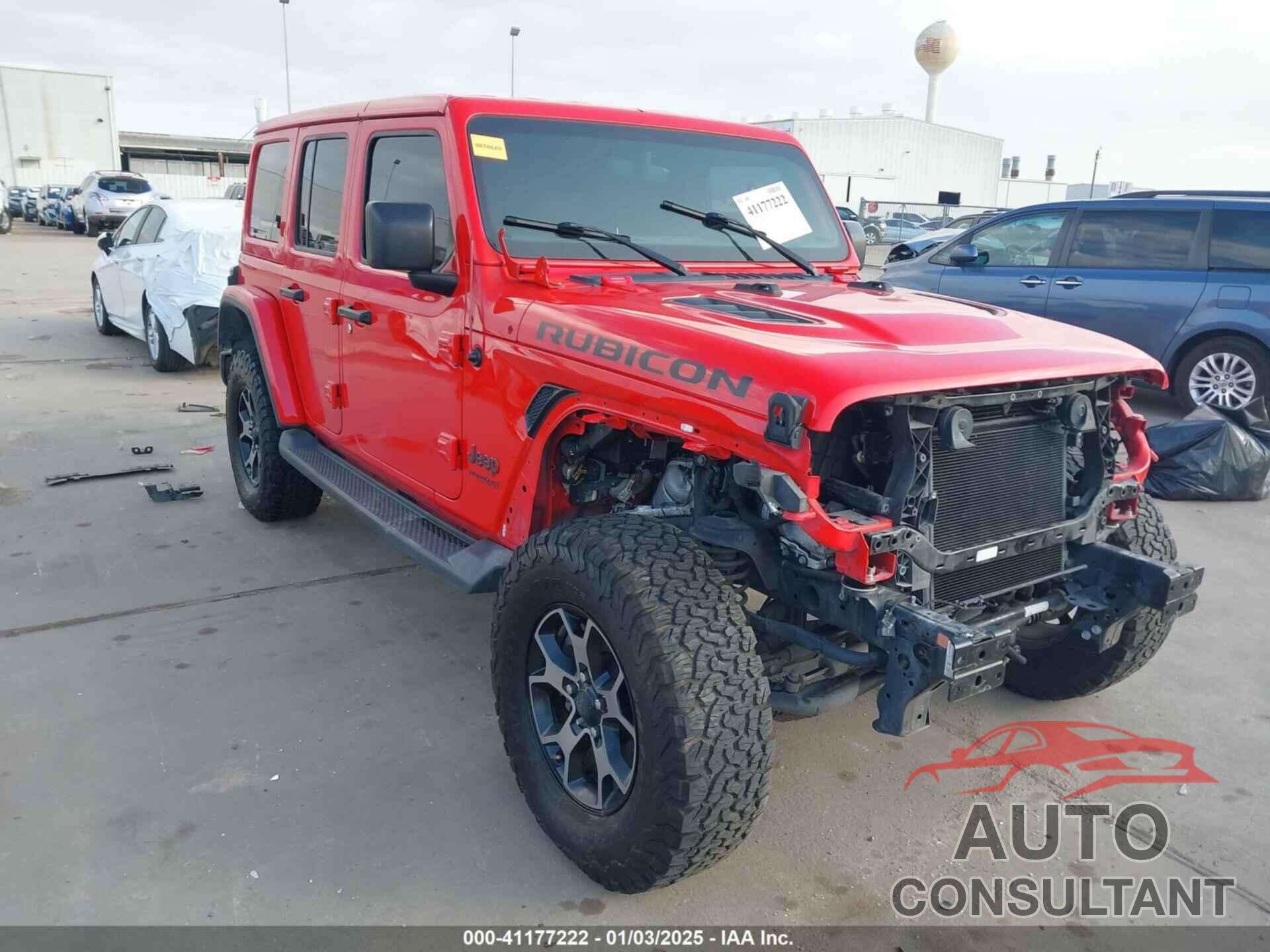 JEEP WRANGLER UNLIMITED 2018 - 1C4HJXFG8JW167203