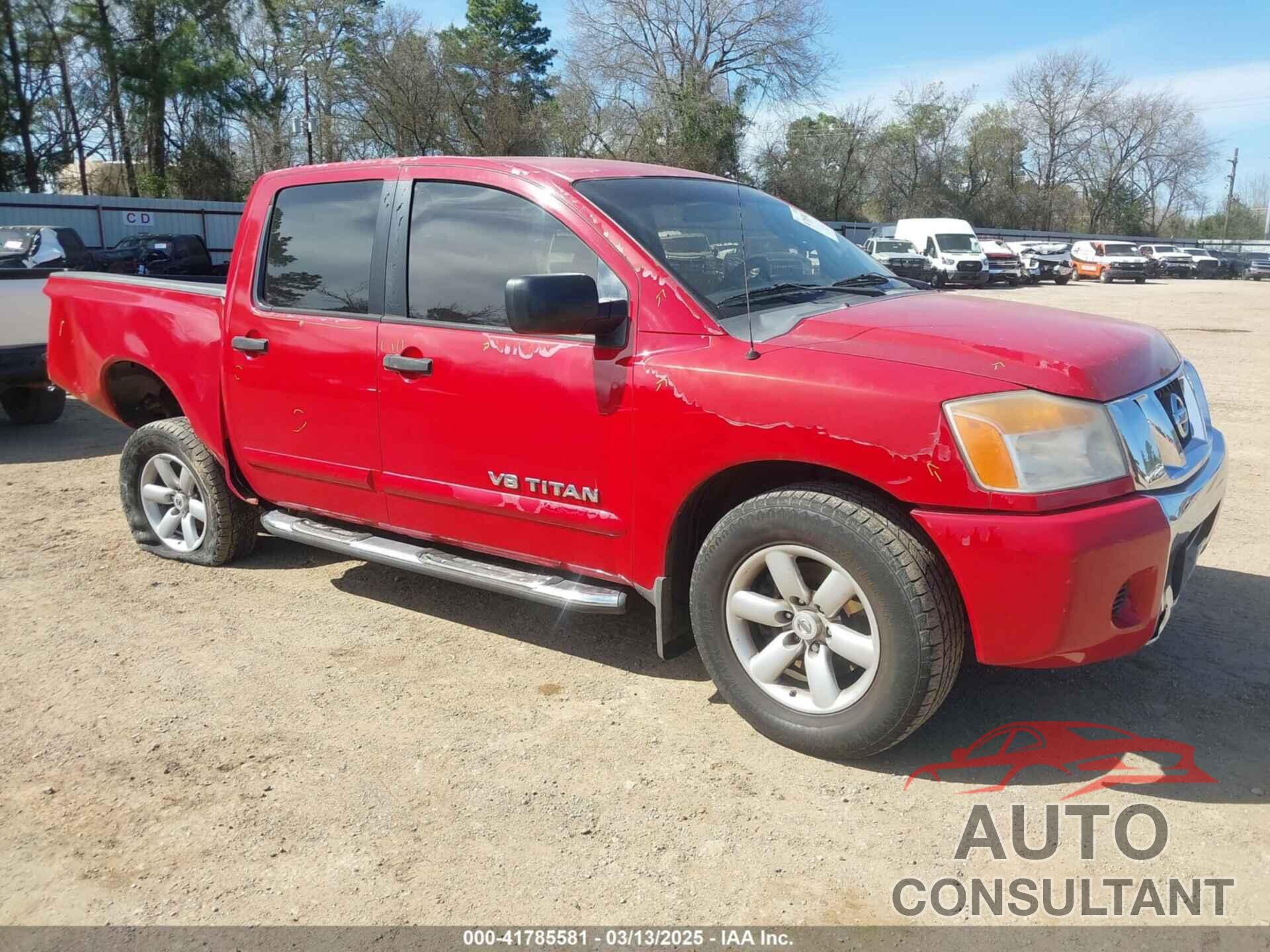 NISSAN TITAN 2011 - 1N6BA0EK9BN319772