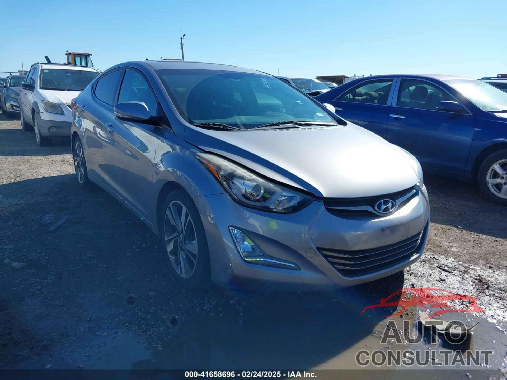 HYUNDAI ELANTRA 2016 - KMHDH4AE0GU523528