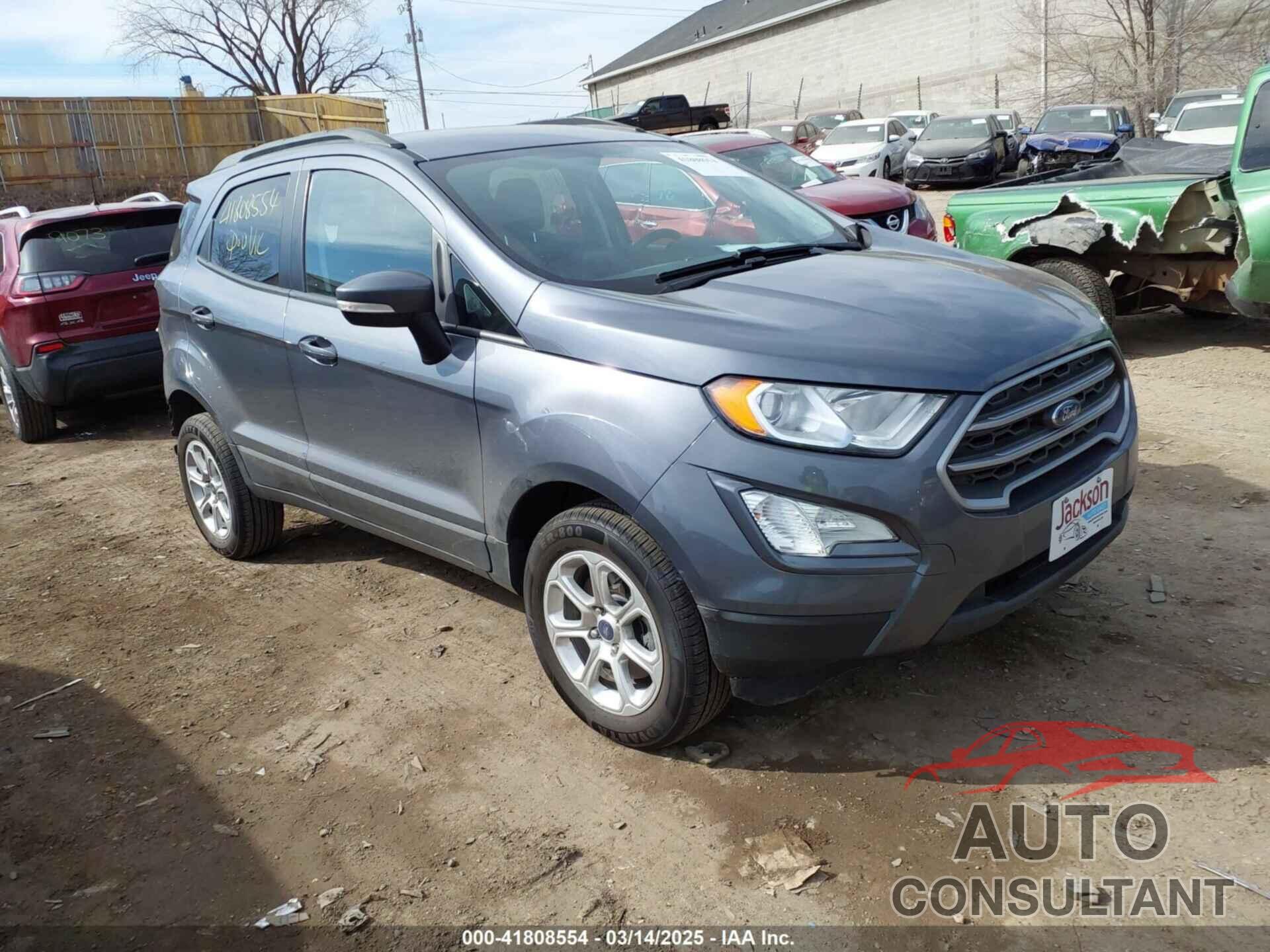 FORD ECOSPORT 2021 - MAJ6S3GL1MC425050