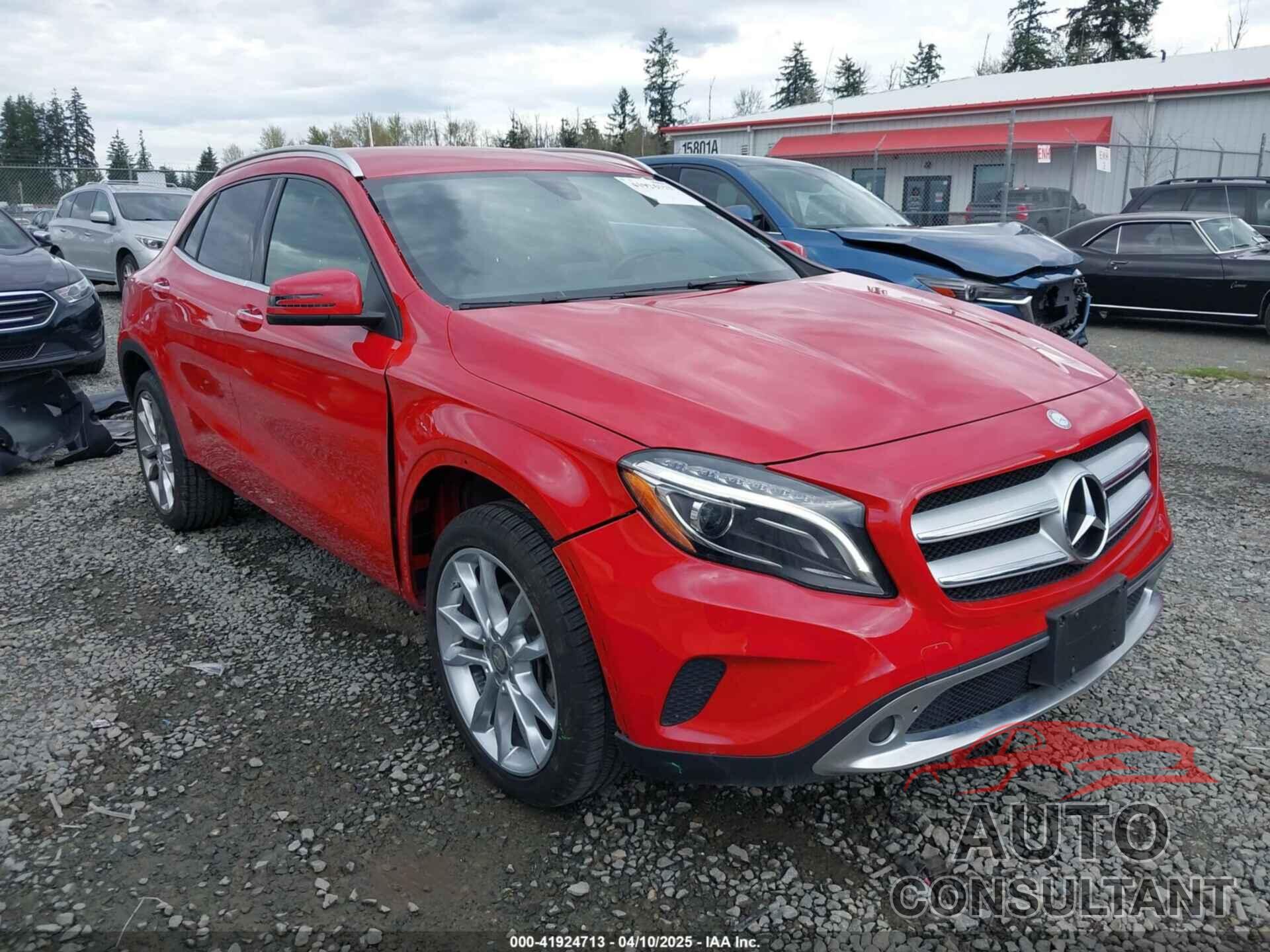 MERCEDES-BENZ GLA 250 2016 - WDCTG4GB3GJ247955