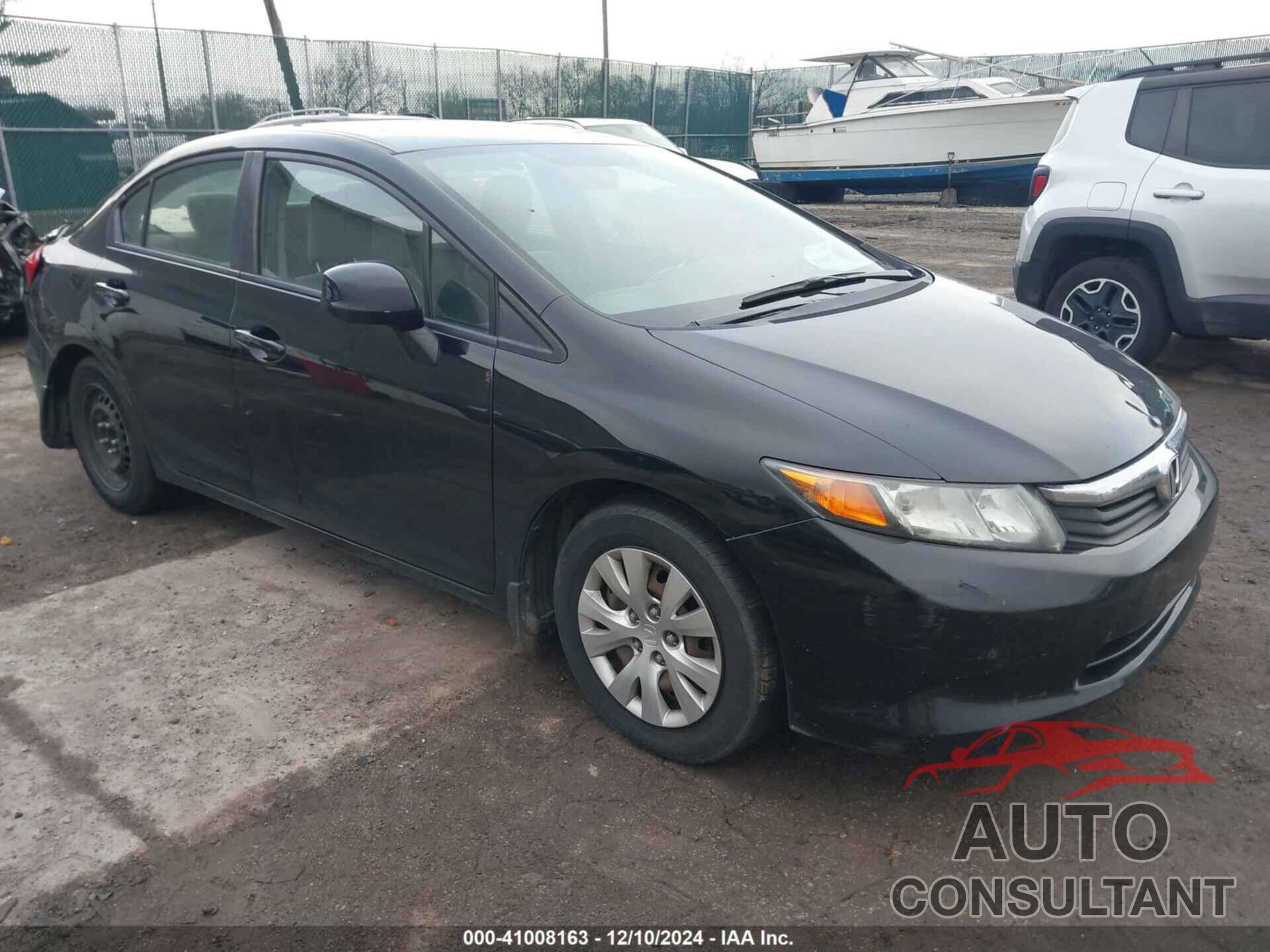 HONDA CIVIC 2012 - 19XFB2F58CE104993