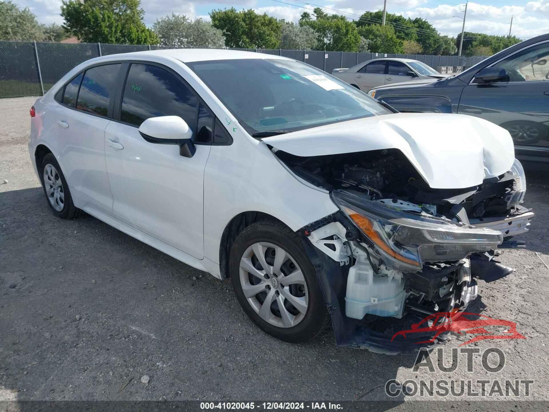 TOYOTA COROLLA 2020 - 5YFEPRAE1LP135160
