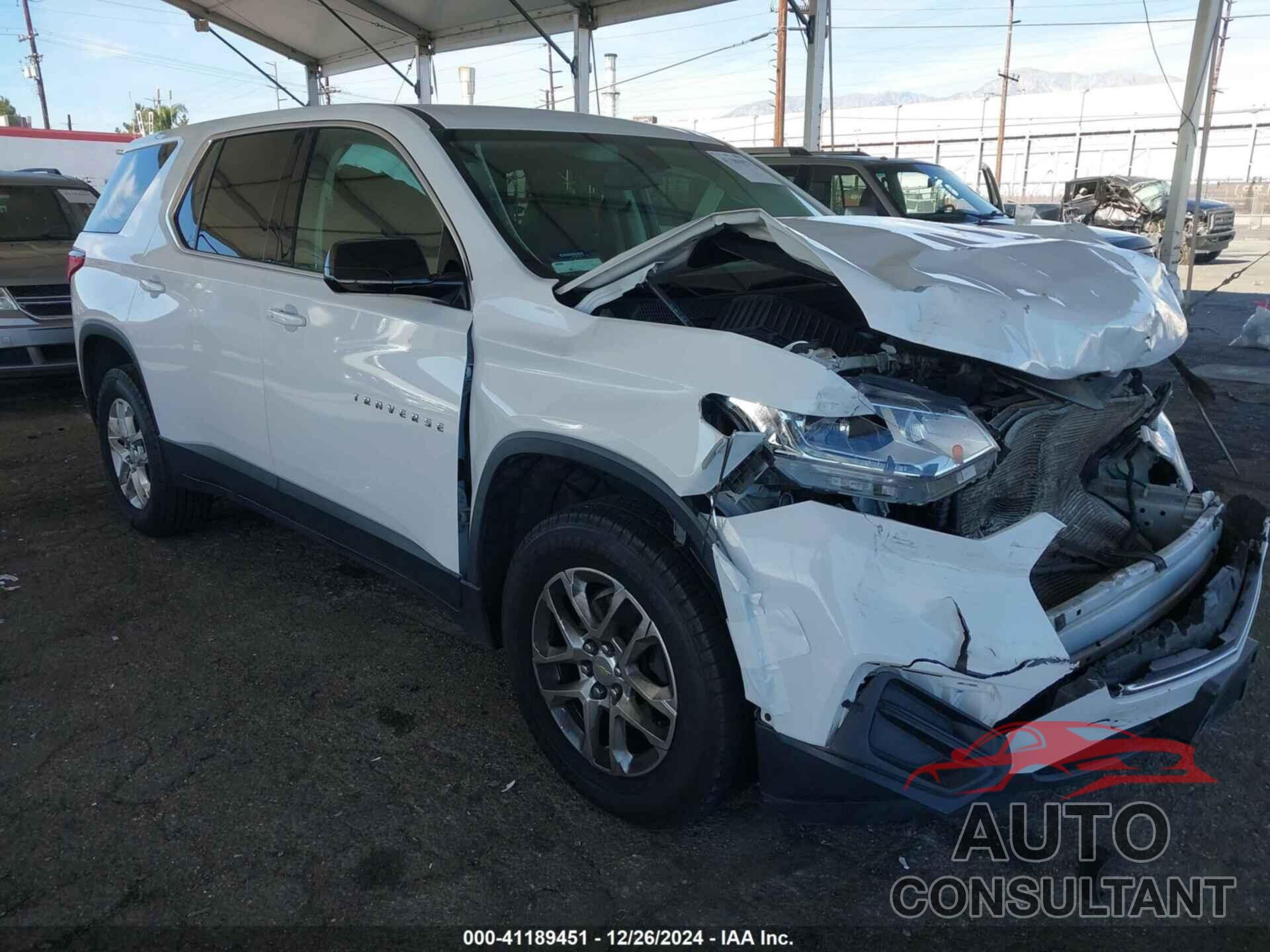 CHEVROLET TRAVERSE 2020 - 1GNERFKW8LJ211890