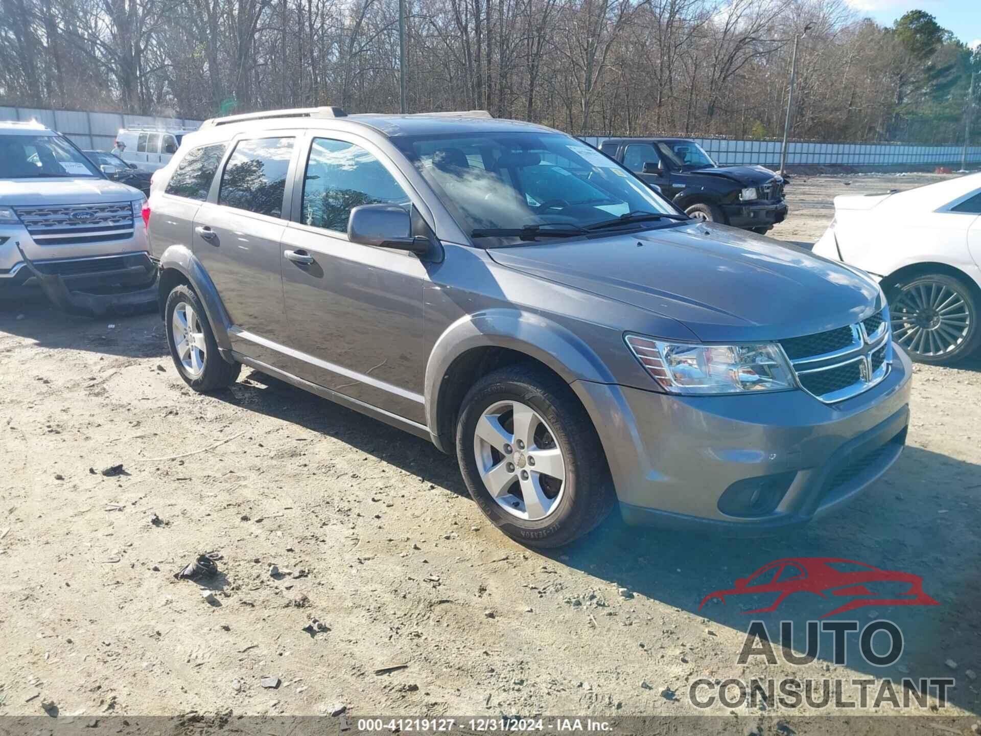 DODGE JOURNEY 2012 - 3C4PDCBB1CT368620