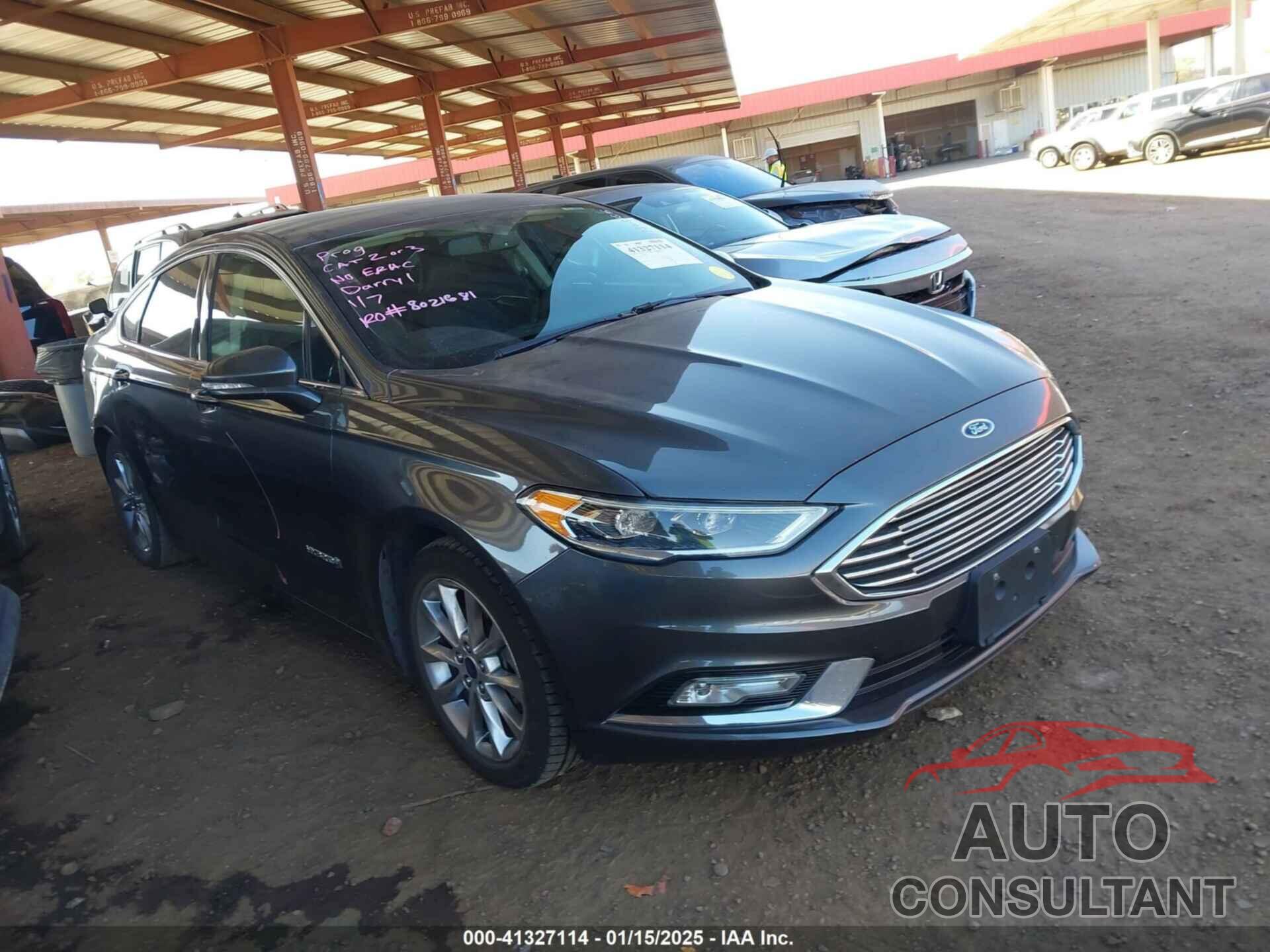 FORD FUSION HYBRID 2017 - 3FA6P0LU5HR129938