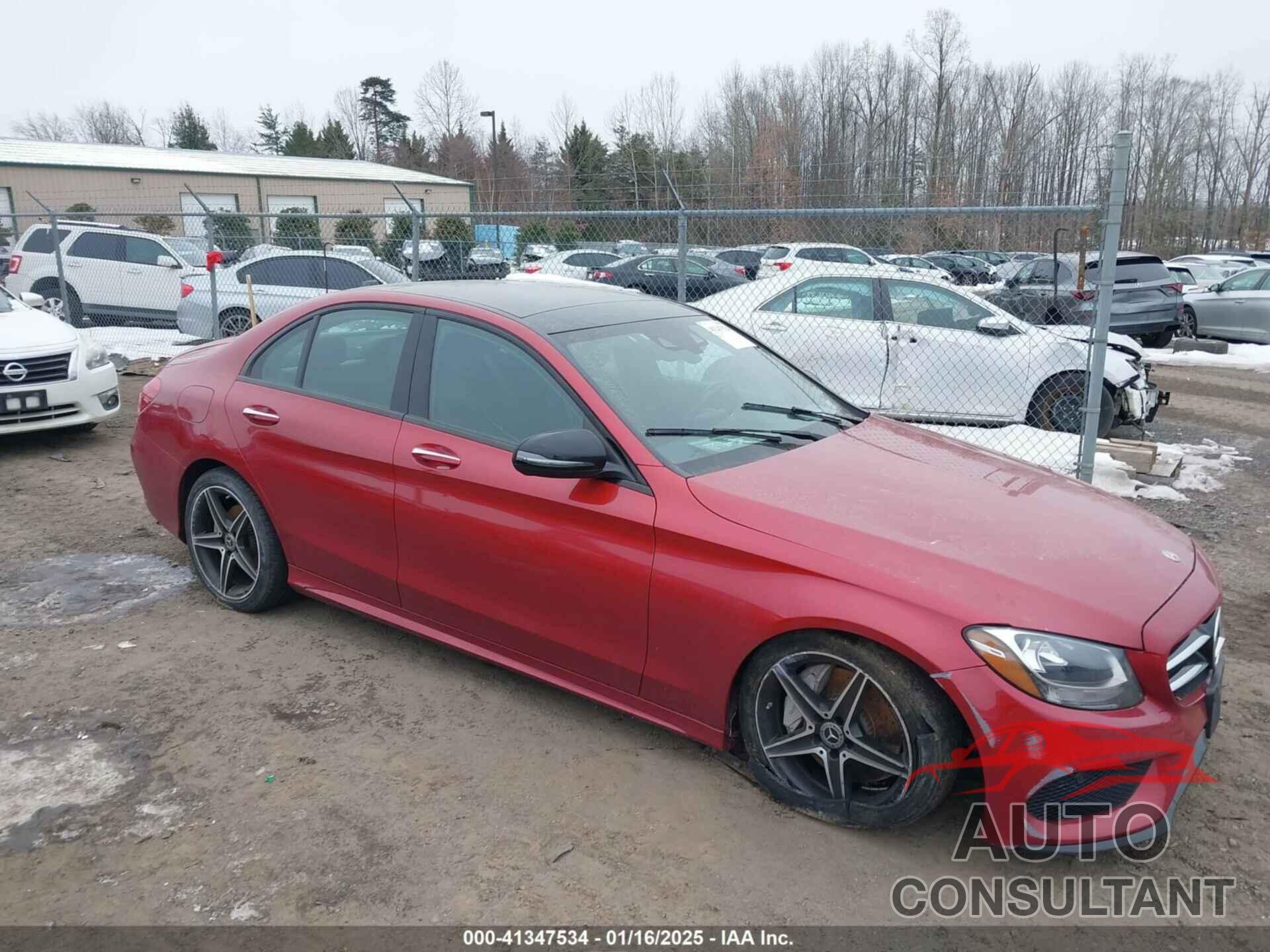 MERCEDES-BENZ C 300 2018 - WDDWF4KB0JR419371
